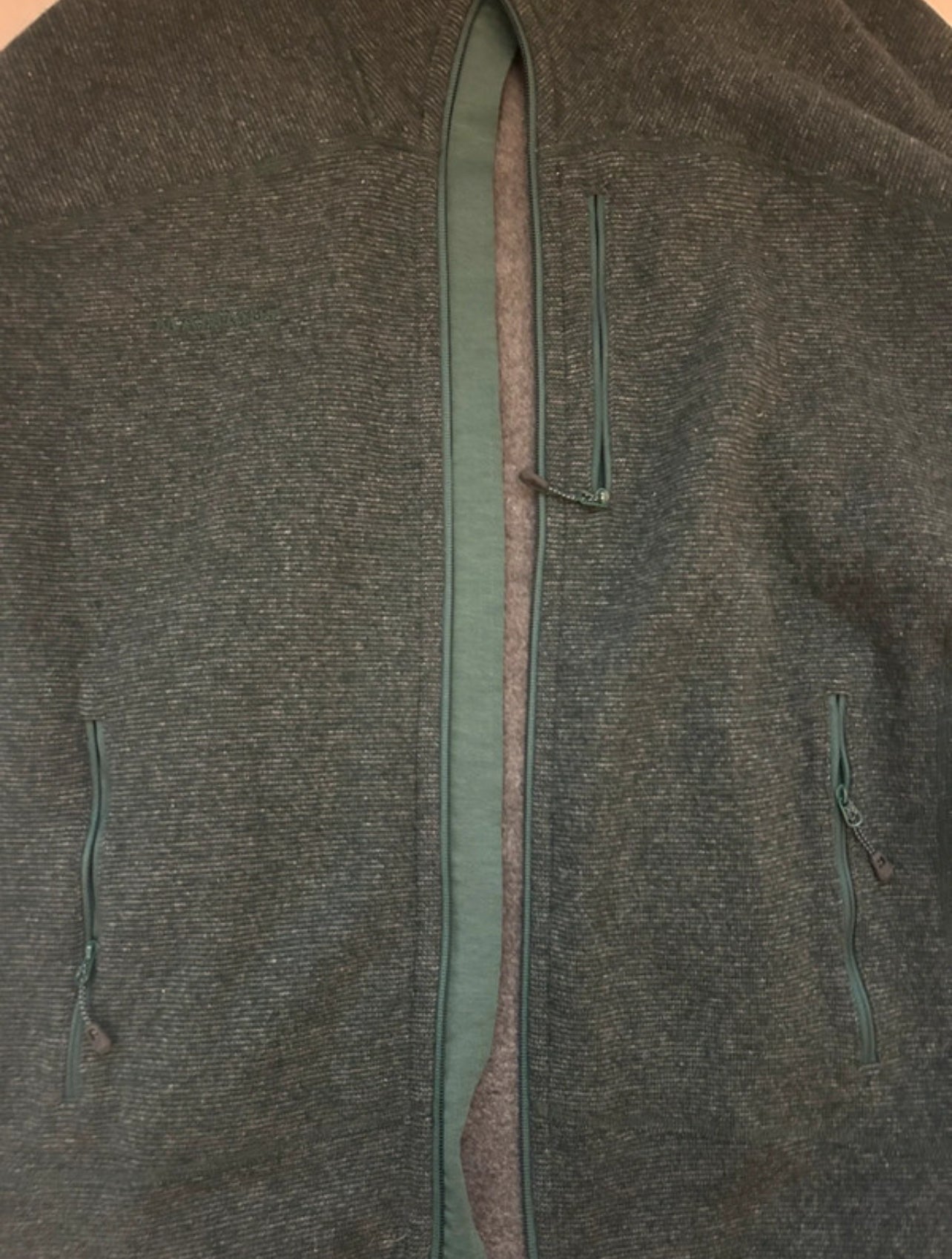 Mammut Strick Jacke mit Wolle (XXL Herren) Funktion Jacke grün