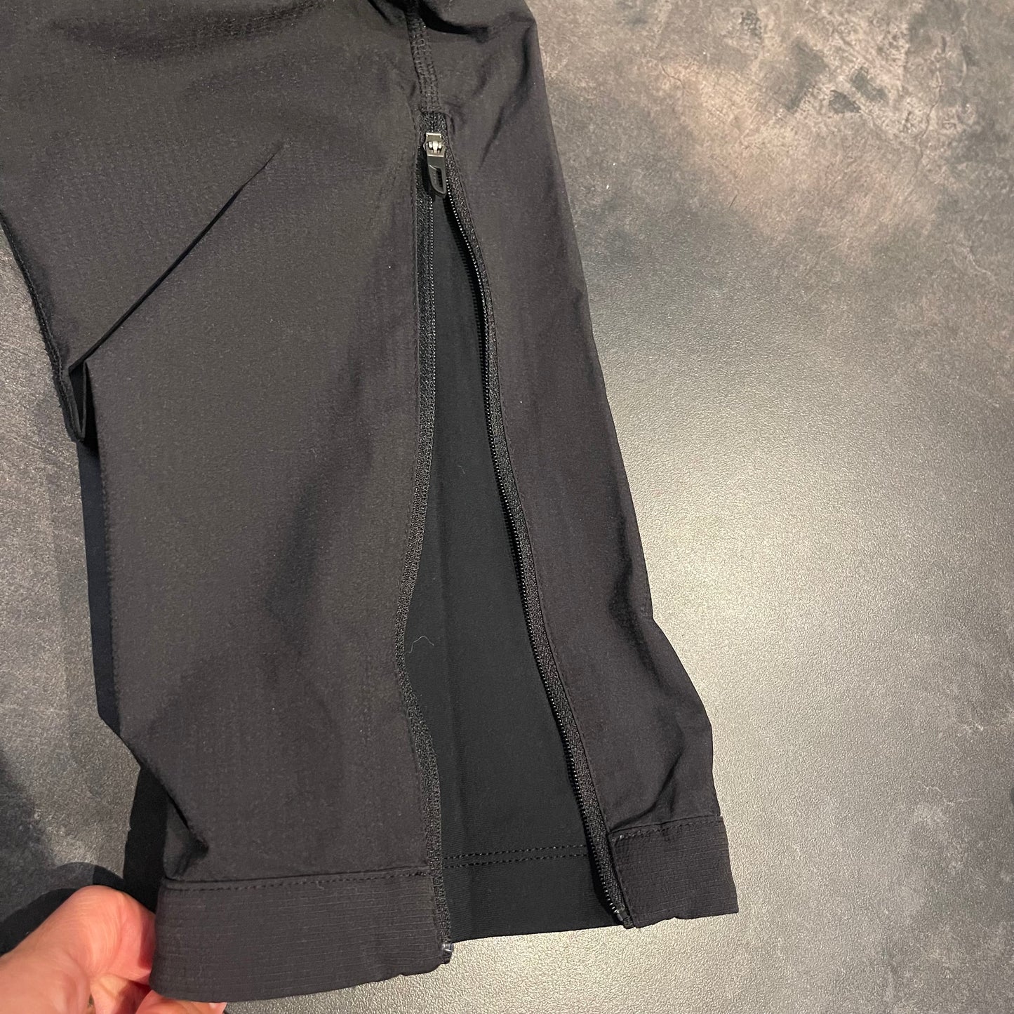 Elastische Trekking Hose Mammut (S Damen, Herren) wasserdicht schwarz