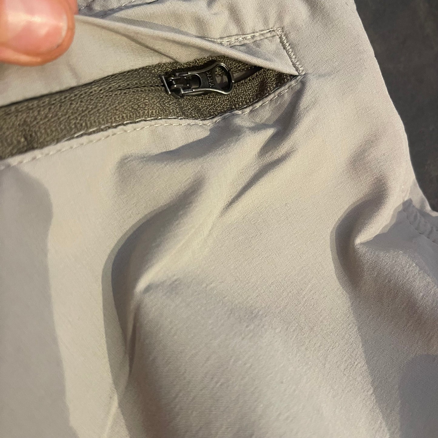 Trekking Hose von Salewa (M Herren) hellgrau