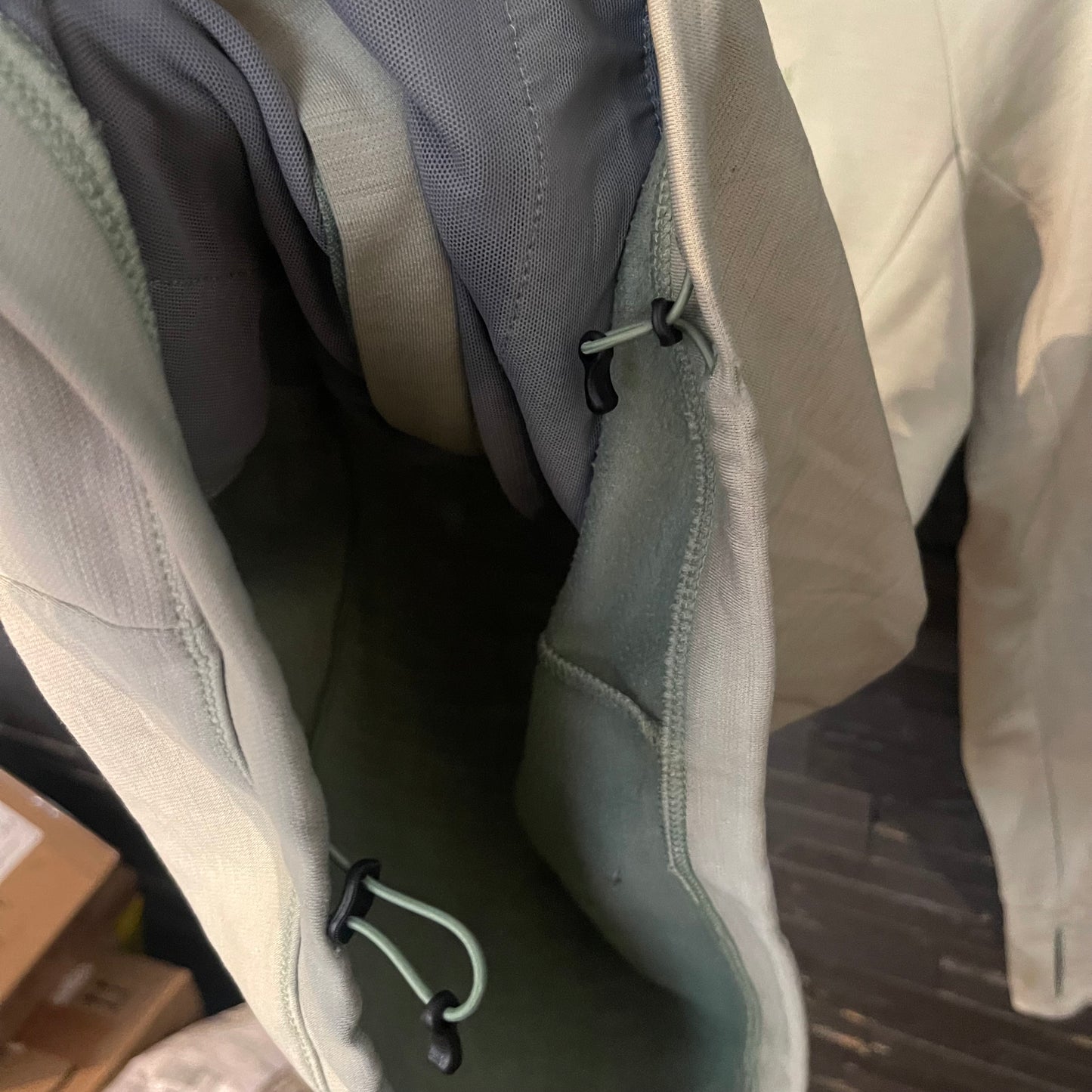 Merino Fleece Jacke Bergans of Norway (S Damen) Hoodie hellgrün