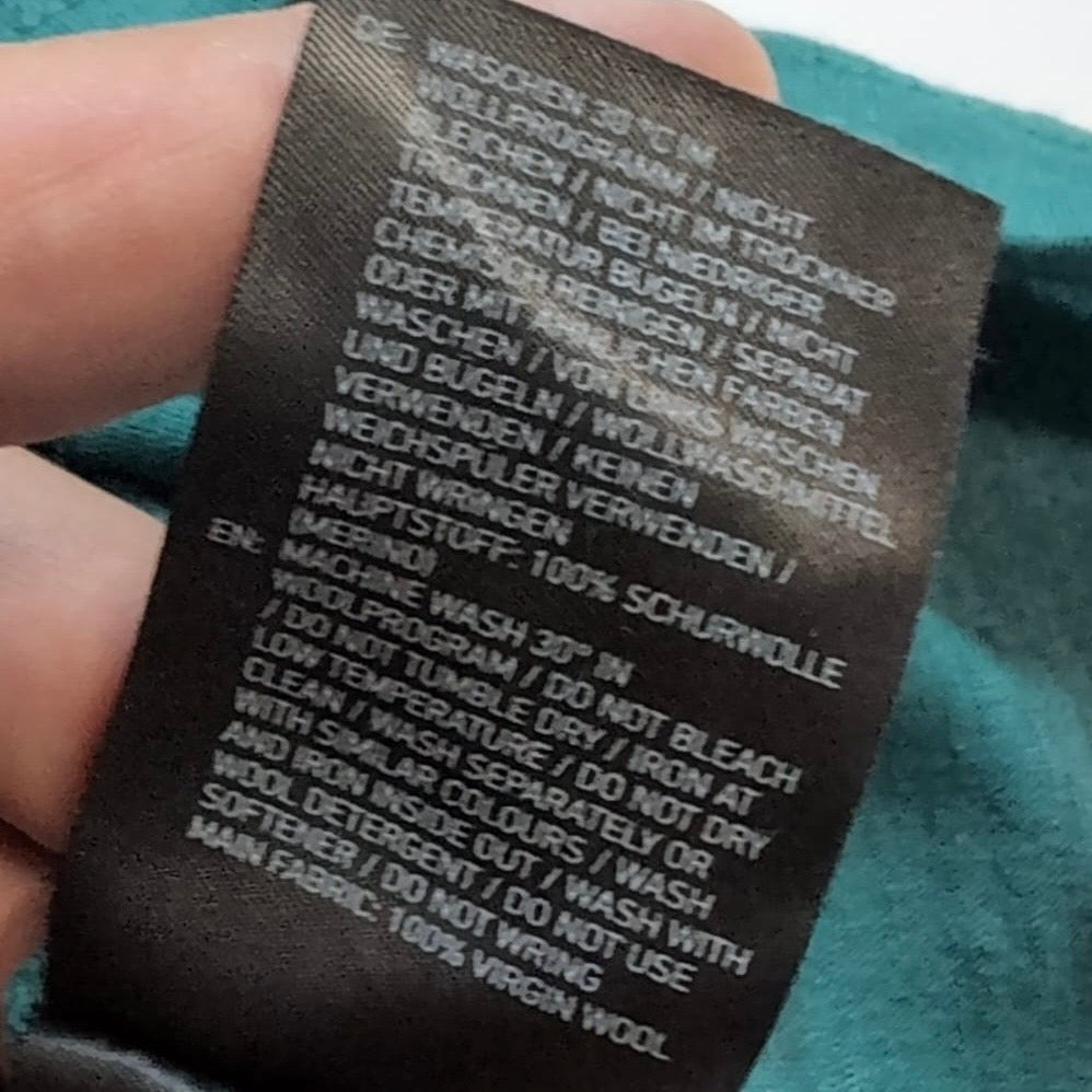 100% Merino T-Shirt von Ortovox (XL Herren) türkis blau Rock'n'Wool