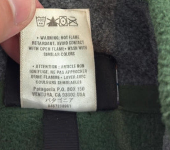 Patagonia Fleece Weste (M Herren) Synchilla grün