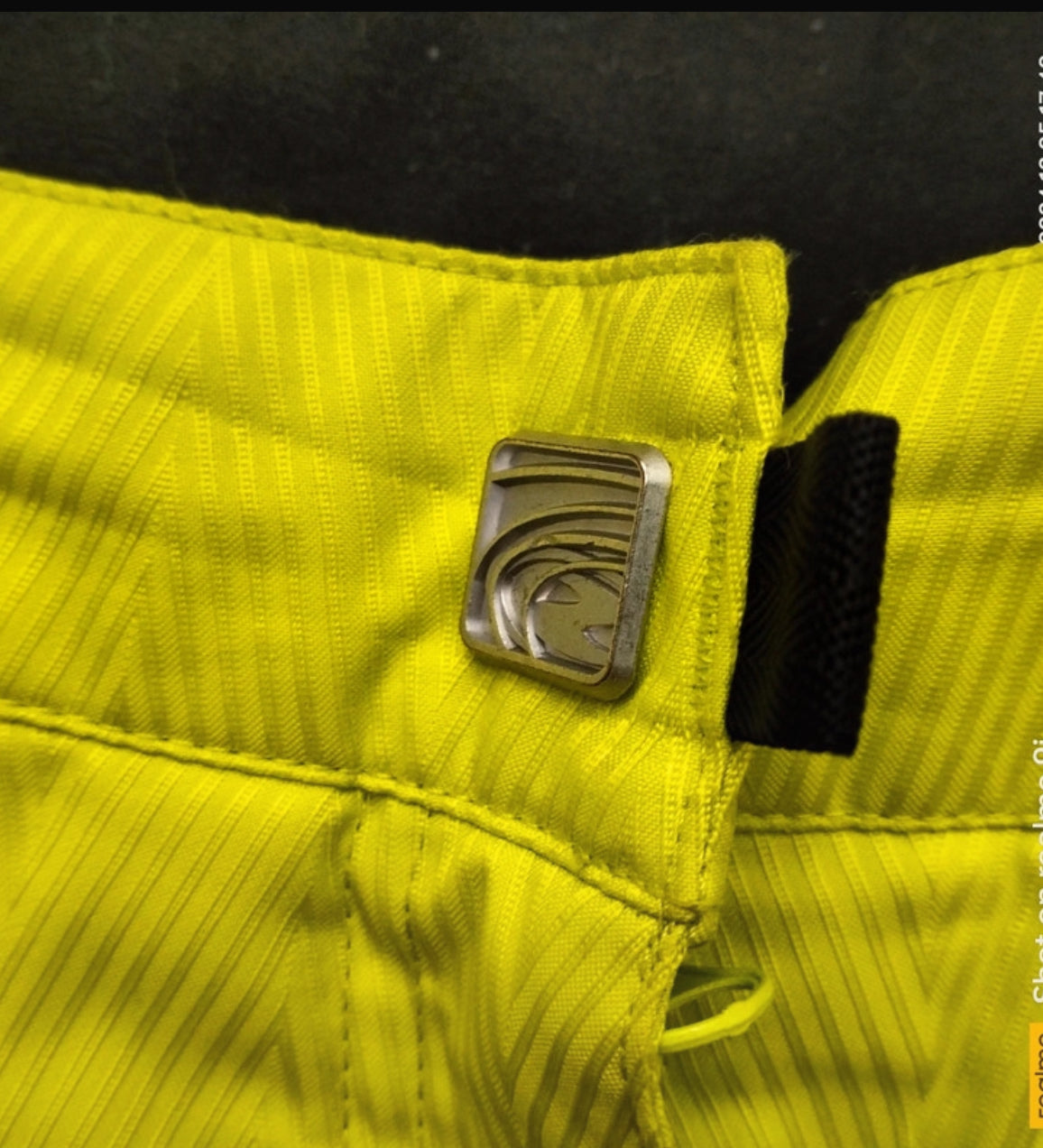 Ski / Freeride Hose Ziener (XL Damen) gelb - grün