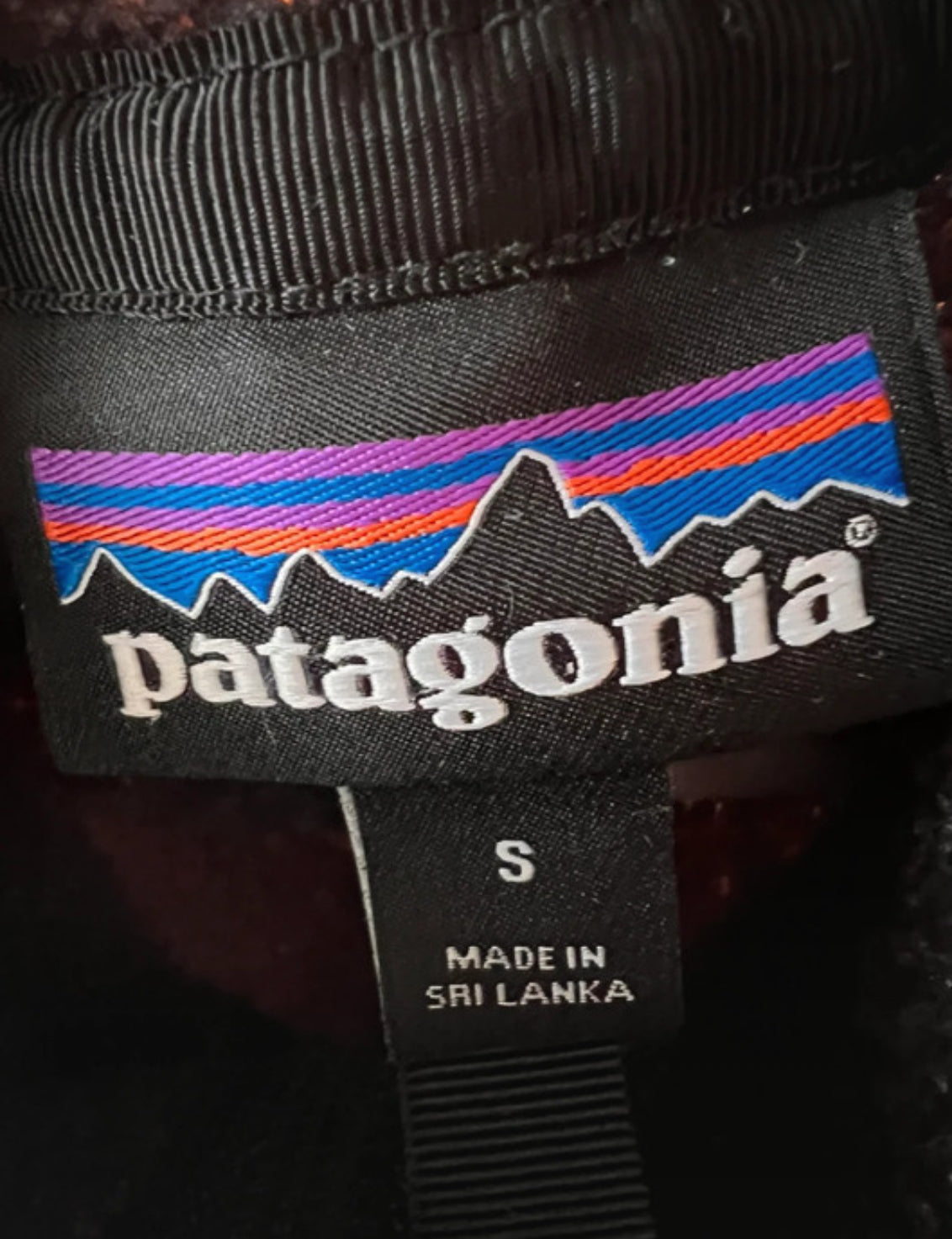 Retro Pile Weste von Patagonia (S Herren) Teddy Fleece schwarz