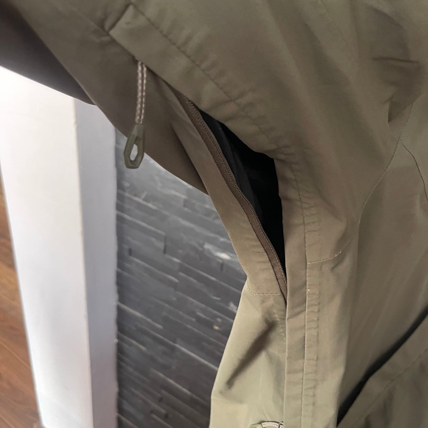 Storm Jacke von Mammut (XL Herren) Softshell Parka khaki