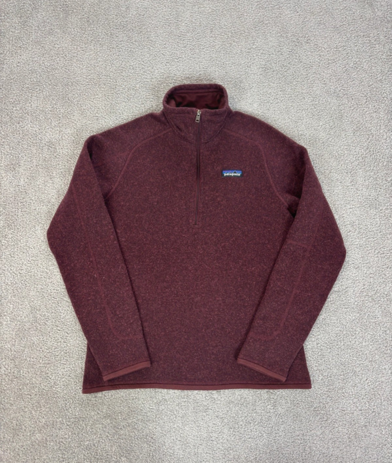 Patagonia Fleece Pullover (M Damen) Better Sweater bordeuax