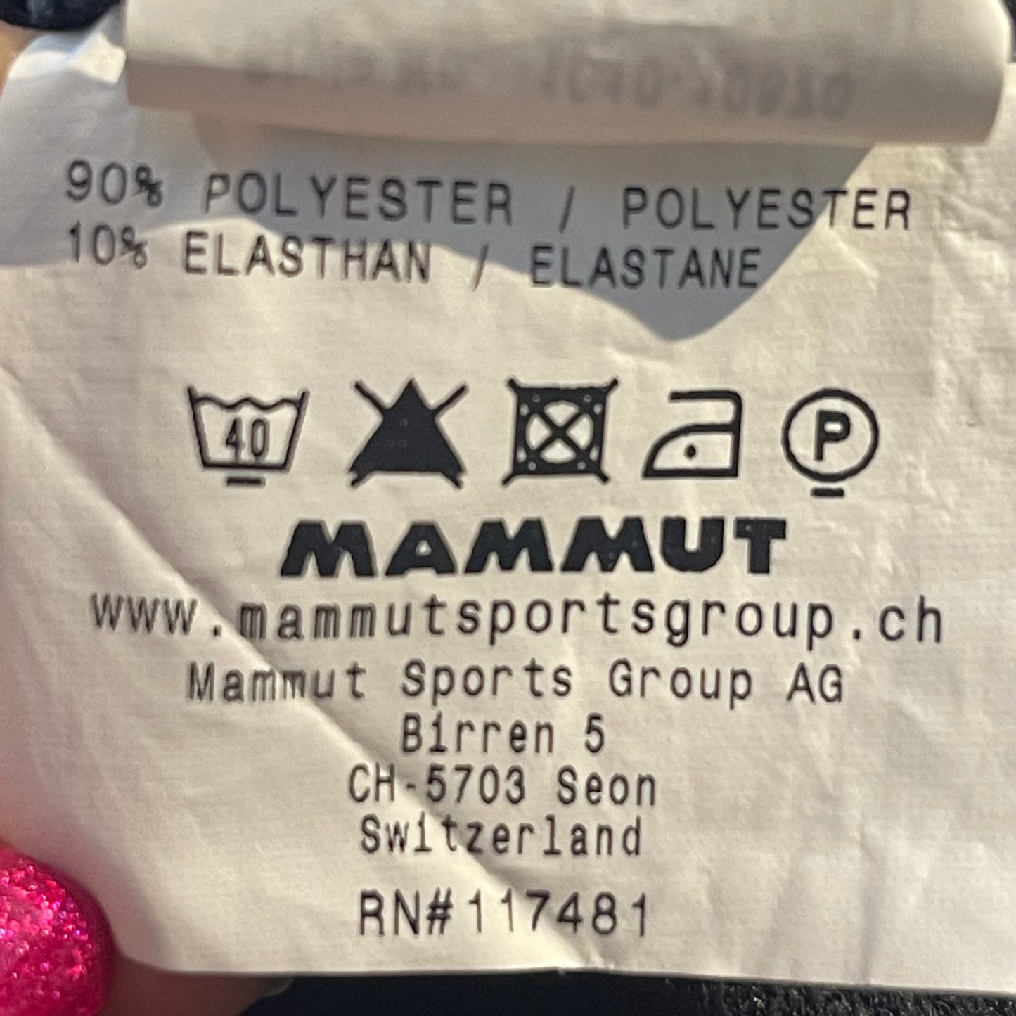 Soft Tech Jacke von Mammut (S Damen) schwarz wind- wasserabweisend