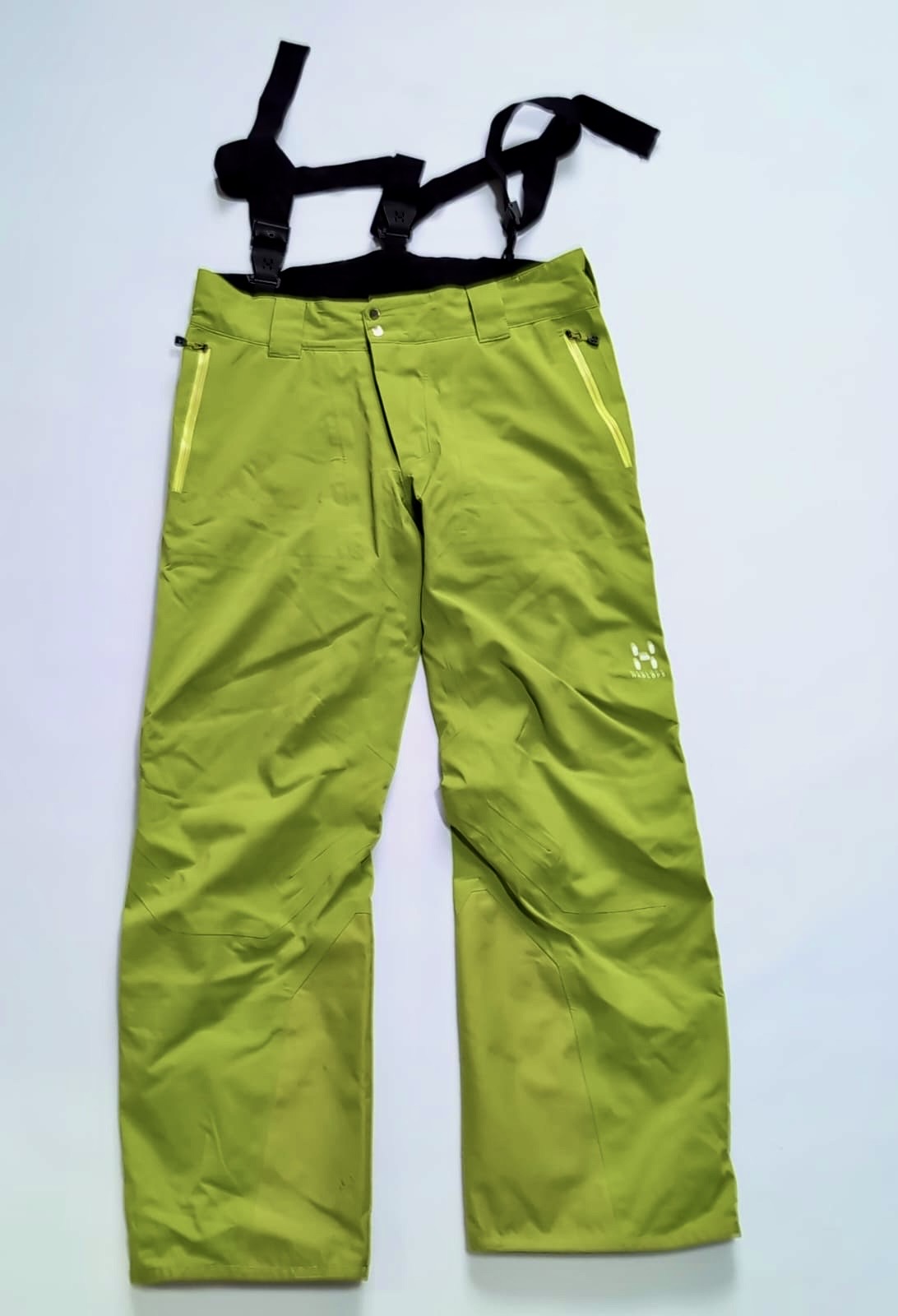 3L Hardshell Träger Hose von Haglöfs (L Herren) Bib Tourenhose grün
