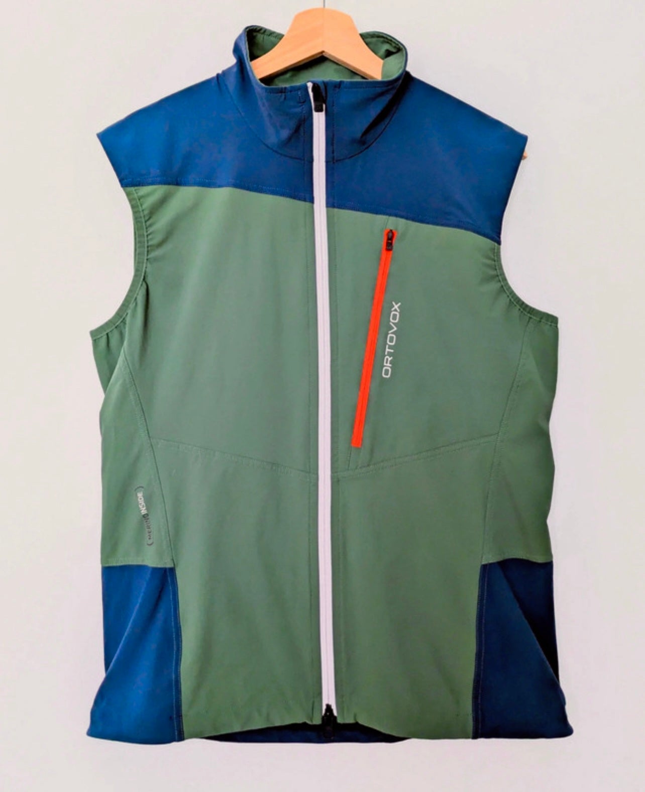 Weste von Ortovox Merino Inside (M Herren) Softshell grün