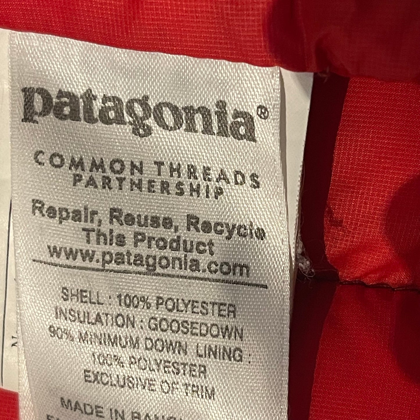Patagonia Daunen Jacke (M Damen) Isolation Bordeaux rot
