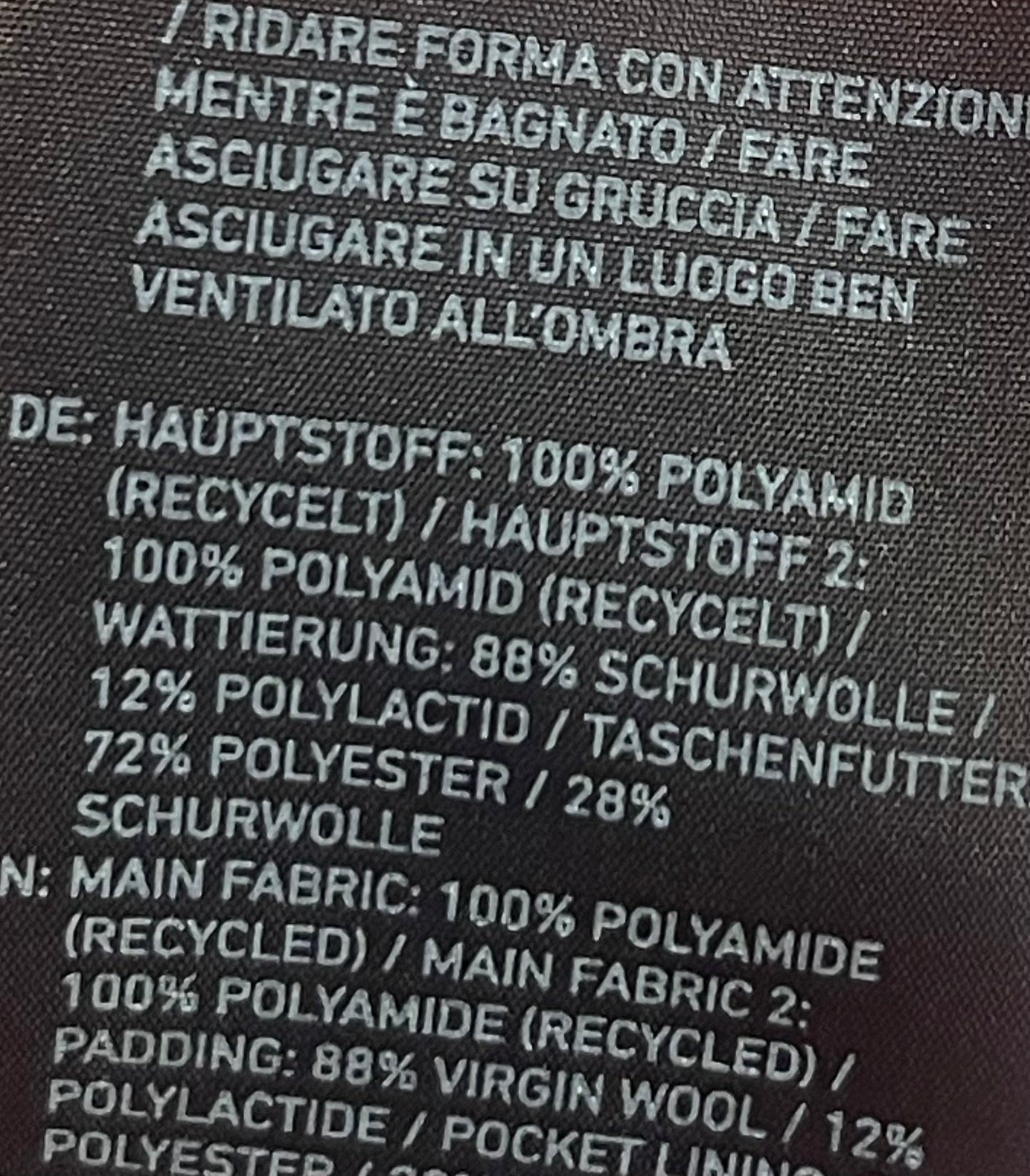 Daunen / Wolle Wende Jacke Ortovox (S Damen) bordeaux / korallenrot - wanderlich.com