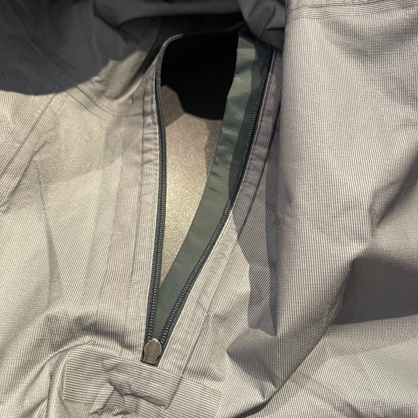 Hardshell Jacke von Patagonia (XL Damen) Regenjacke stahlblau