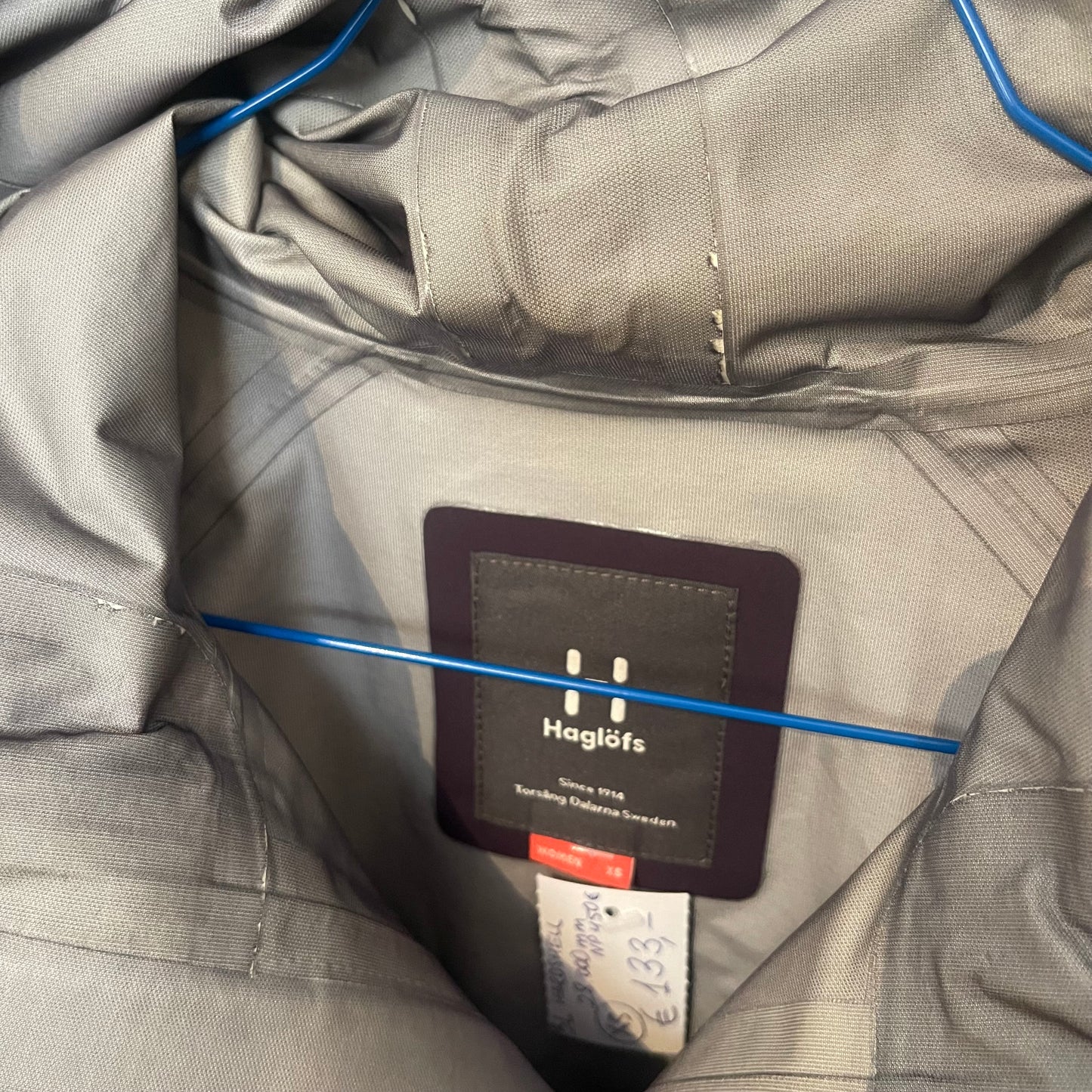Hardshell Jacke von Haglöfs (XS Damen) Goretex lila