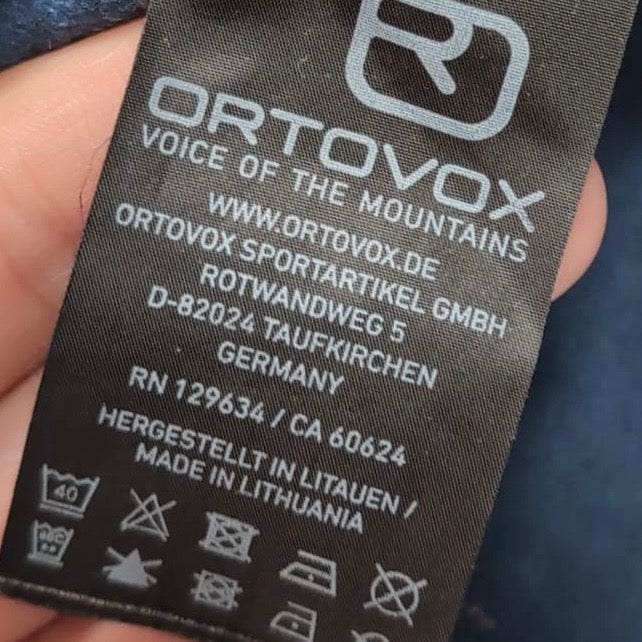 Ortovox Jacke Merino inside (M Herren) petrolblau