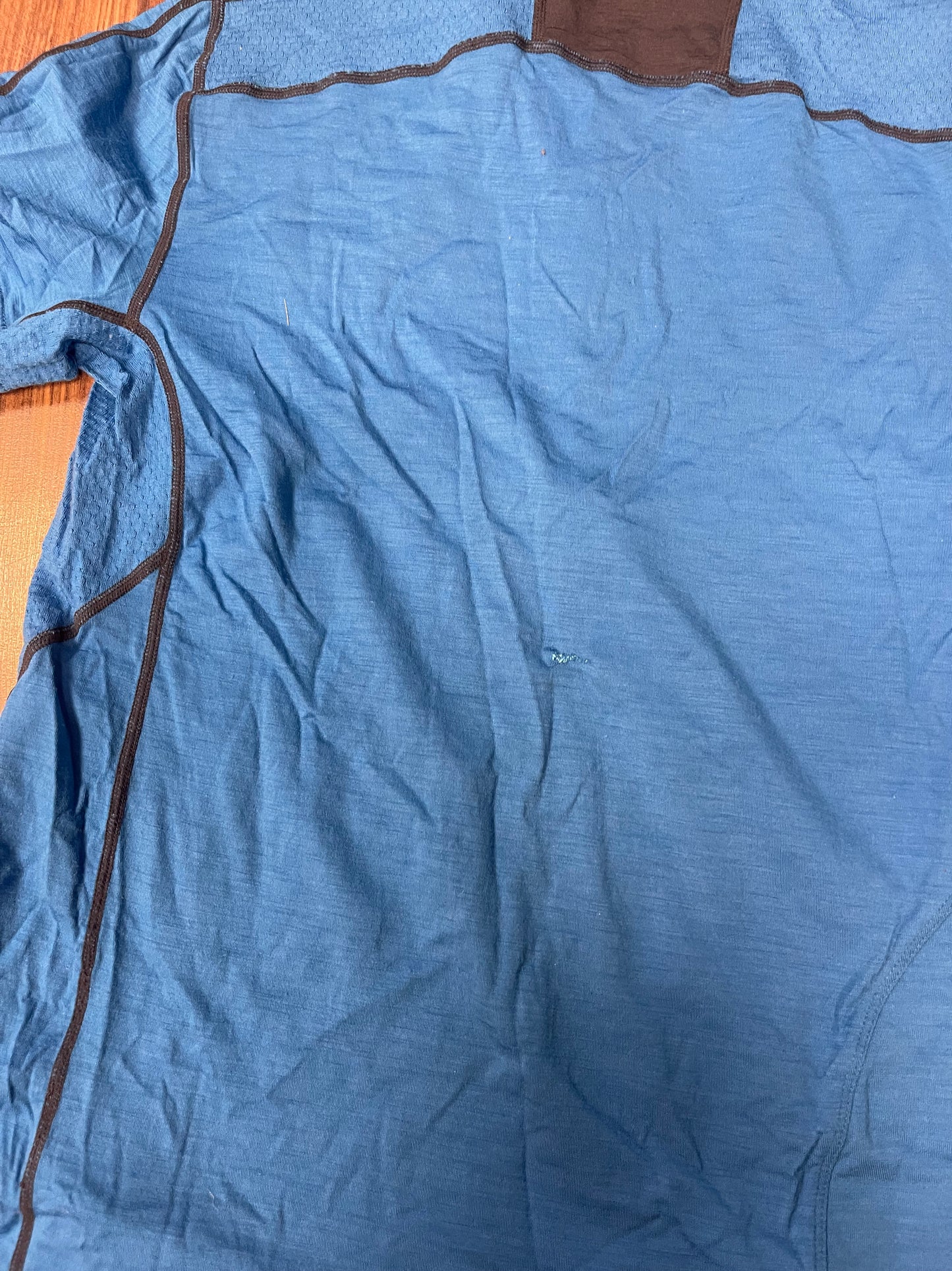 Half Zip T-Shirt von Icebreaker Merino GT 150 (S Herren) blau - wanderlich.com