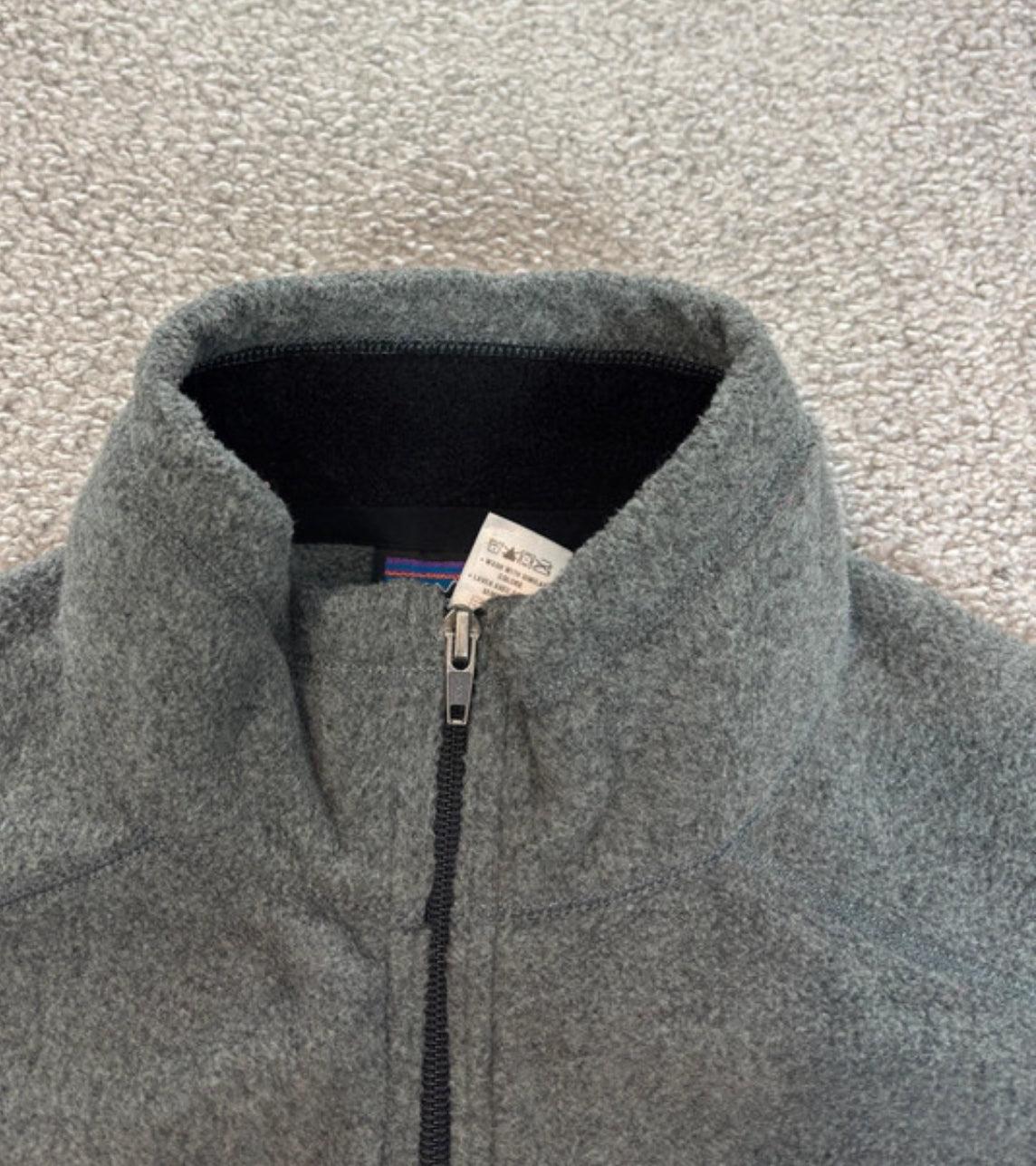 Patagonia Fleece Weste (L Herren) Synchilla grau