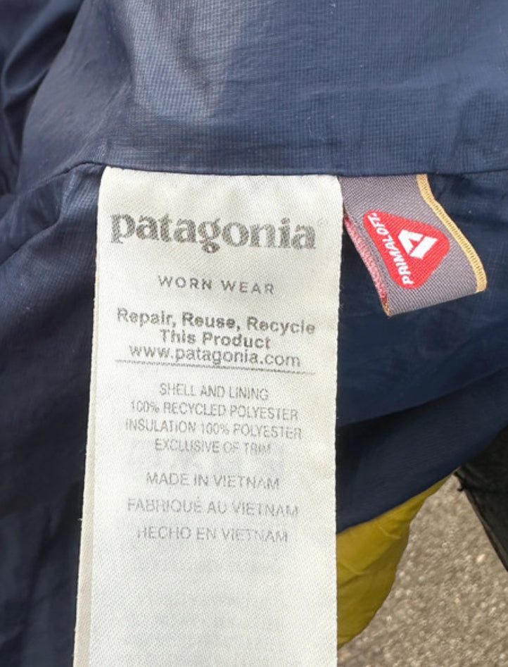 Patagonia Nano Puff Jacke (L Herren) Steppjacke Primaloft Isolation gelb