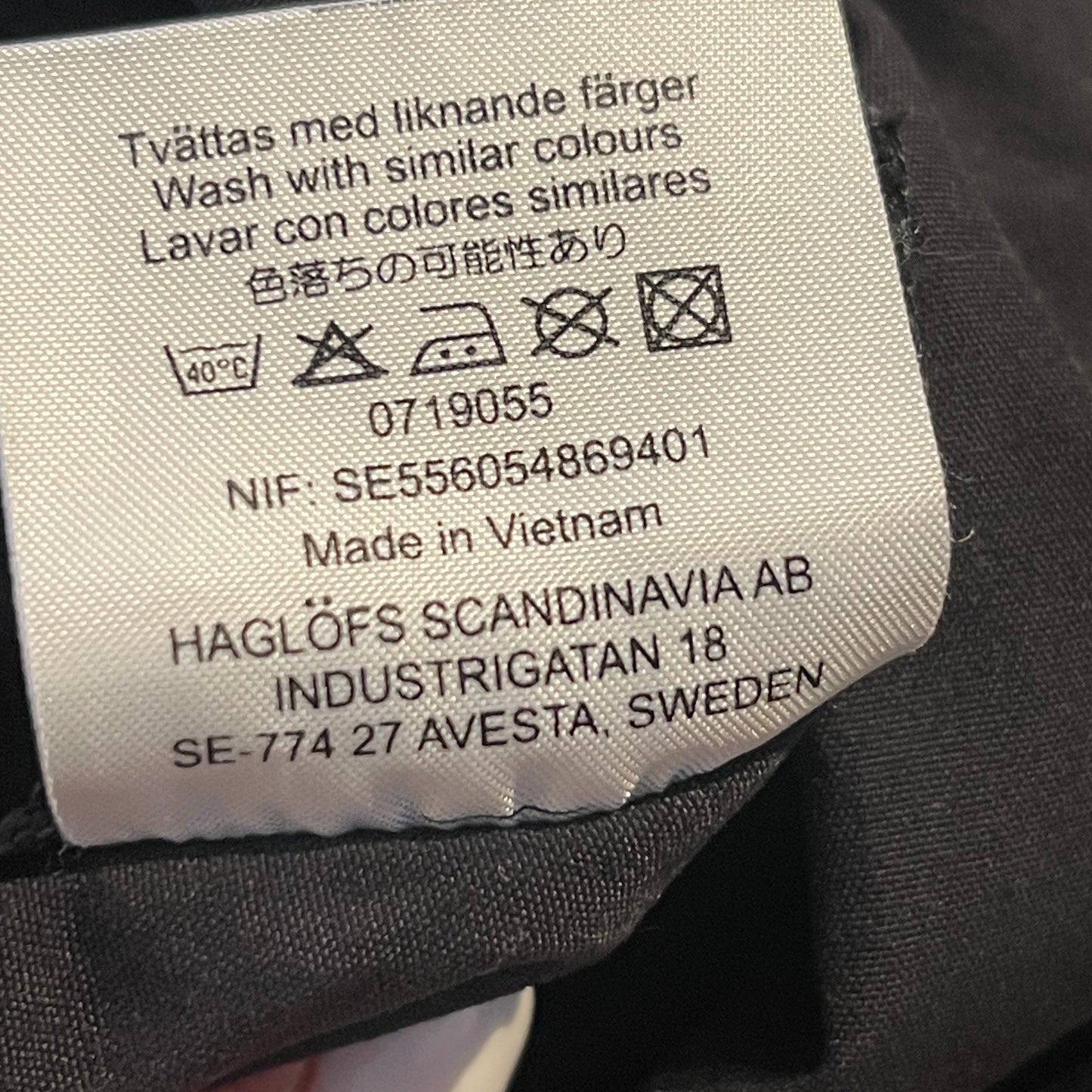 Leichte Trekking- Hose von Haglöfs (M Damen) schwarz
