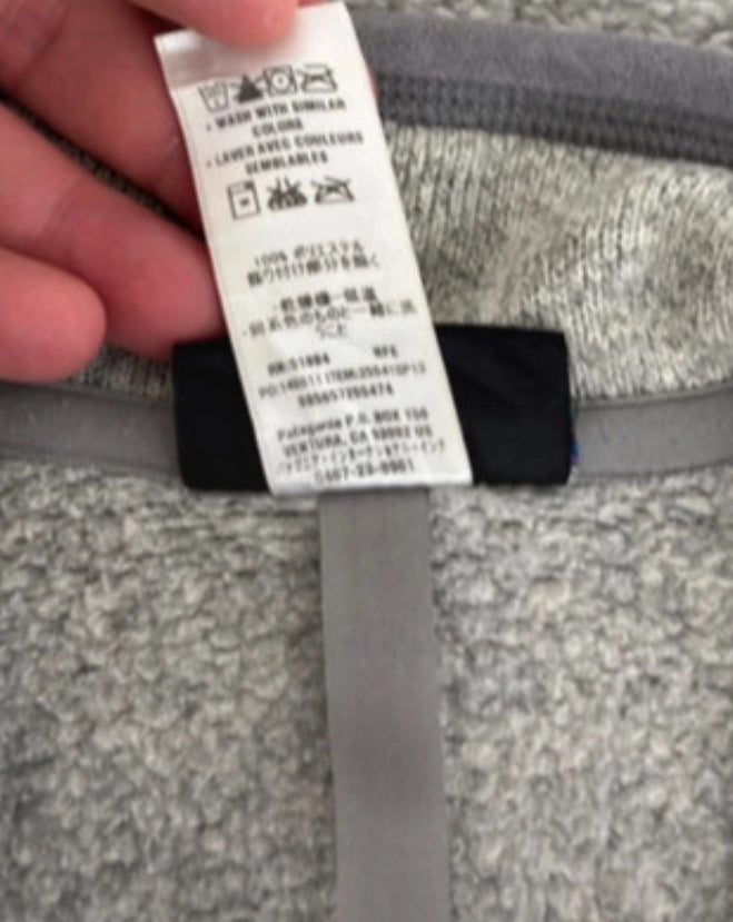 Patagonia Fleece Jacke (S Damen) Better Sweater grau