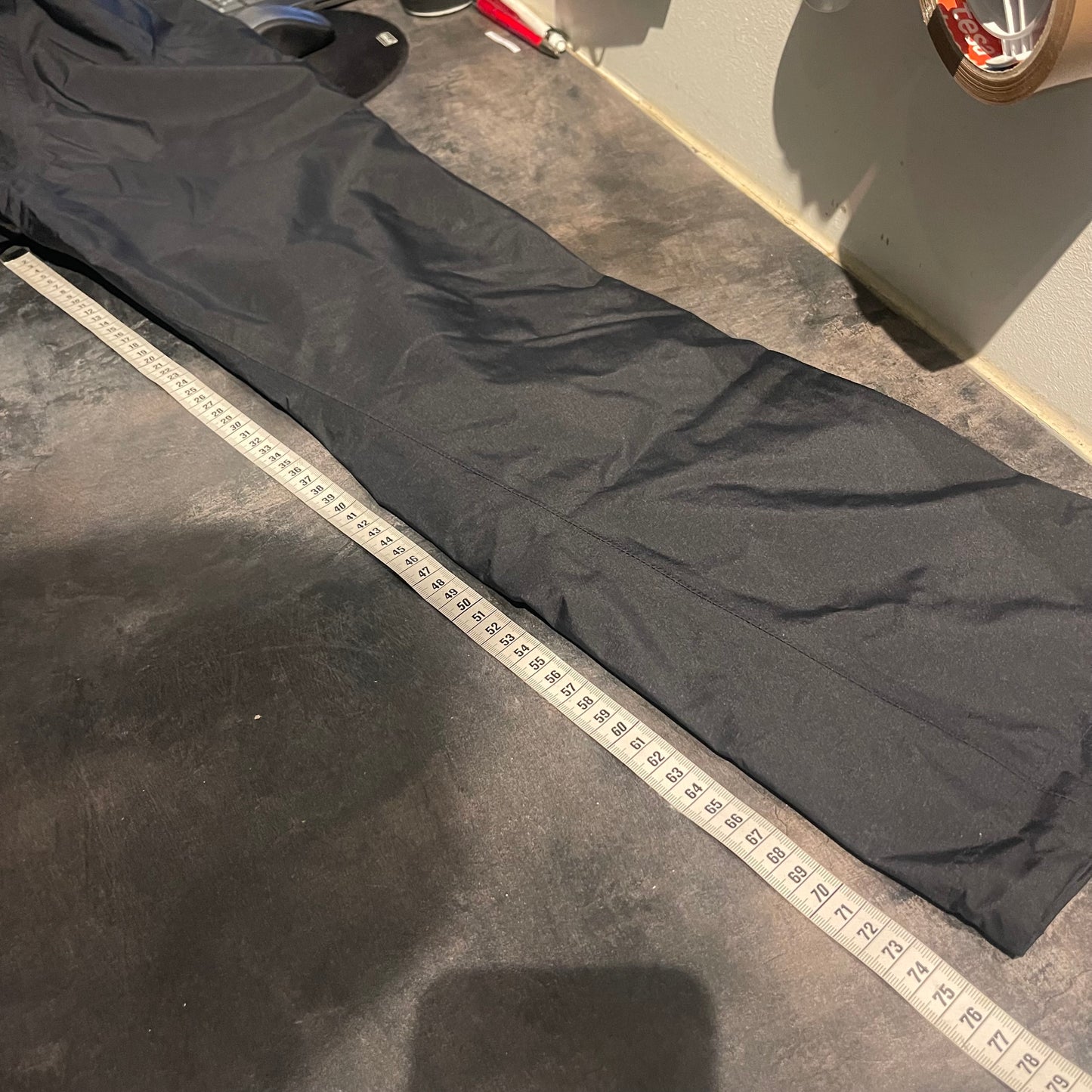 Regenhose von Haglöfs (XS) GoreTex Membran 3 Lagen schwarz