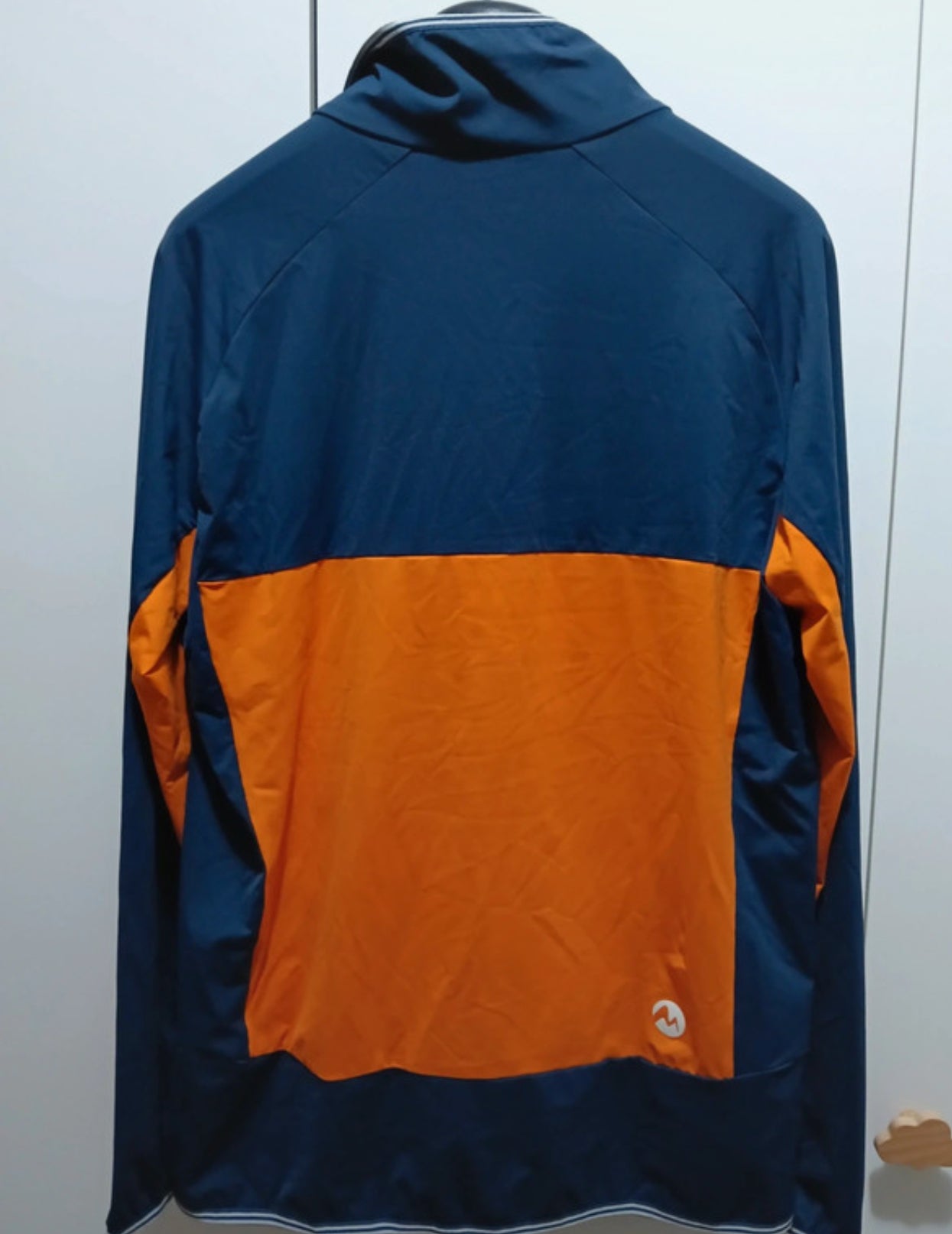 Hybride Jacke von Martini (M Herren) Primaloft + Stretch orange dunkelblau