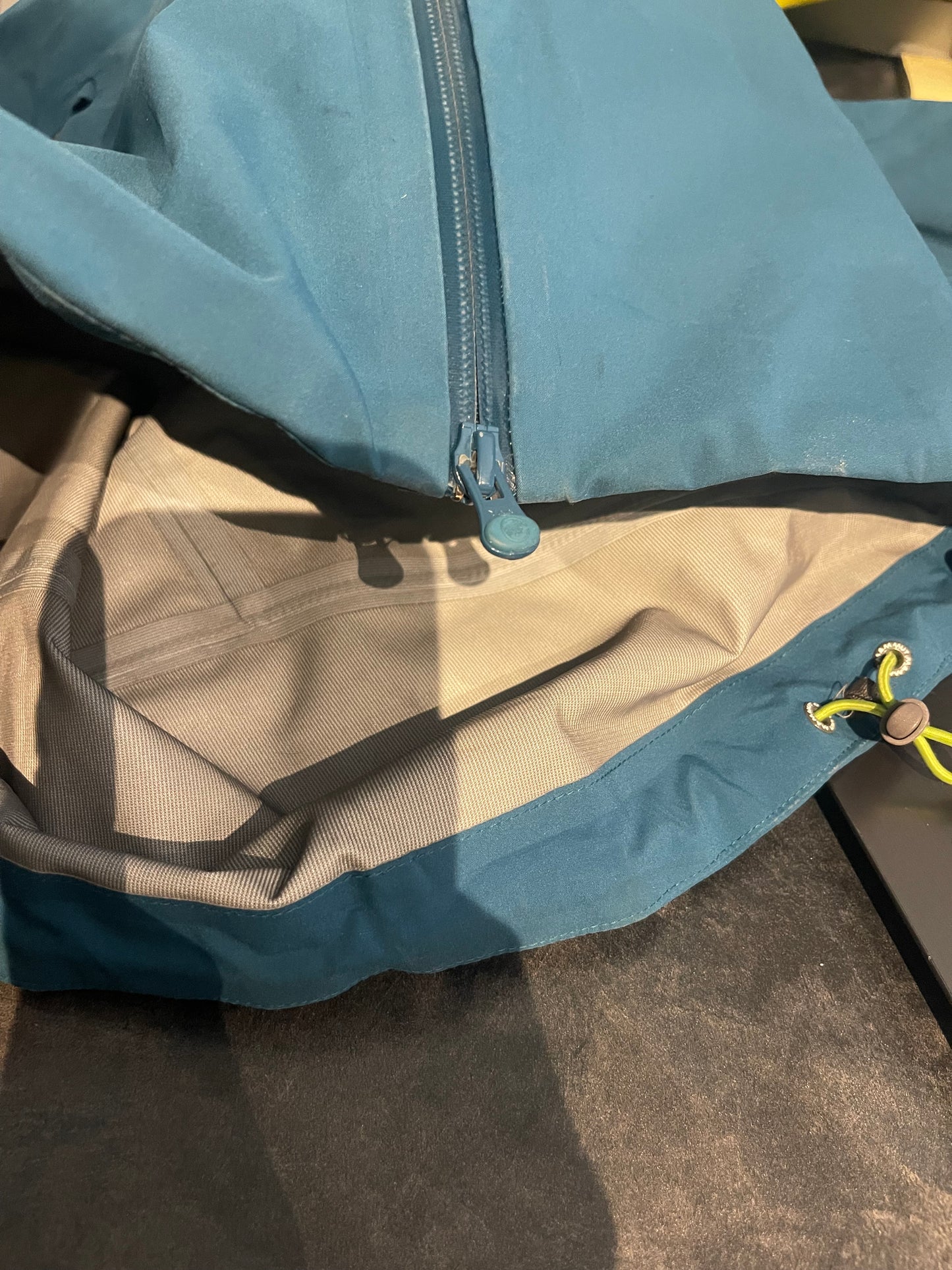 3L Hardshell Jacke von Mammut (S Damen) türkis blau