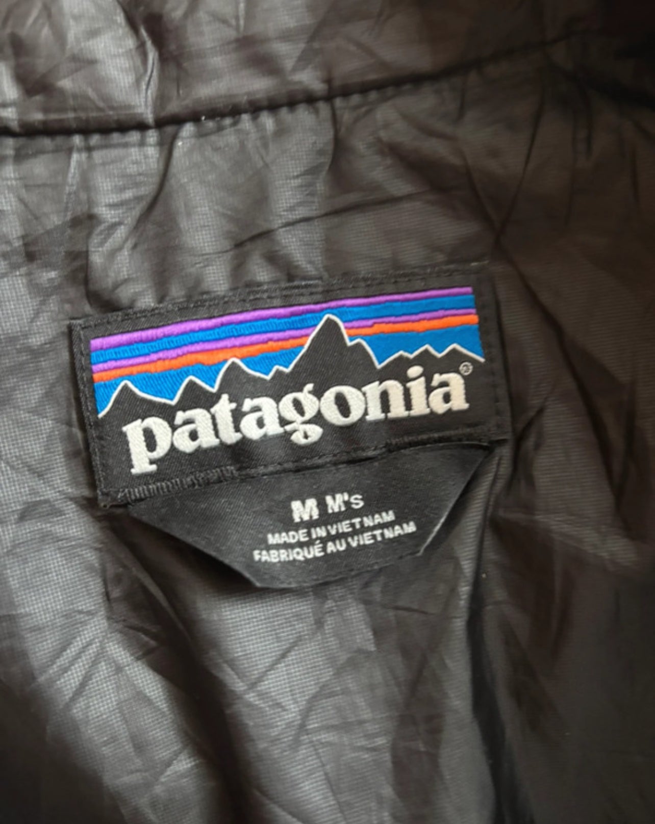 Isolations- Stepp Weste von Patagonia (M Herren) Nano Puff schwarz
