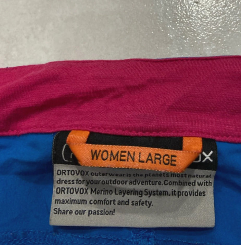 Trekking Hose von Ortovox mit Merino (L Damen) blau