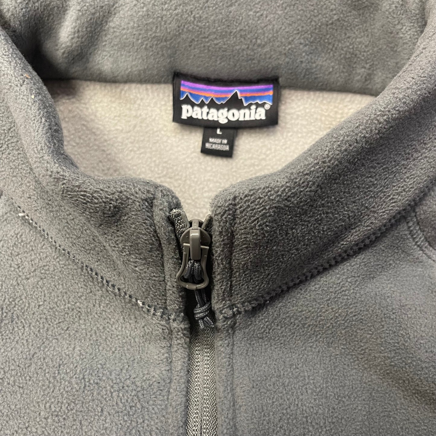 Patagonia Fleece Jacke (L Herren, Unisex) grau extrawarm