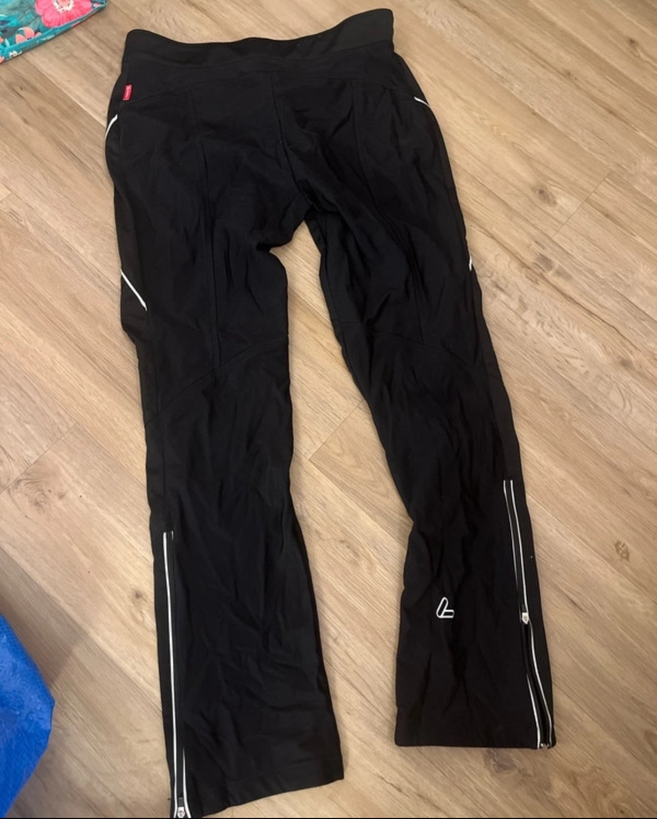 Elastische Funktions- Hose von Löffler (M Damen) Gore Windstopper schwarz