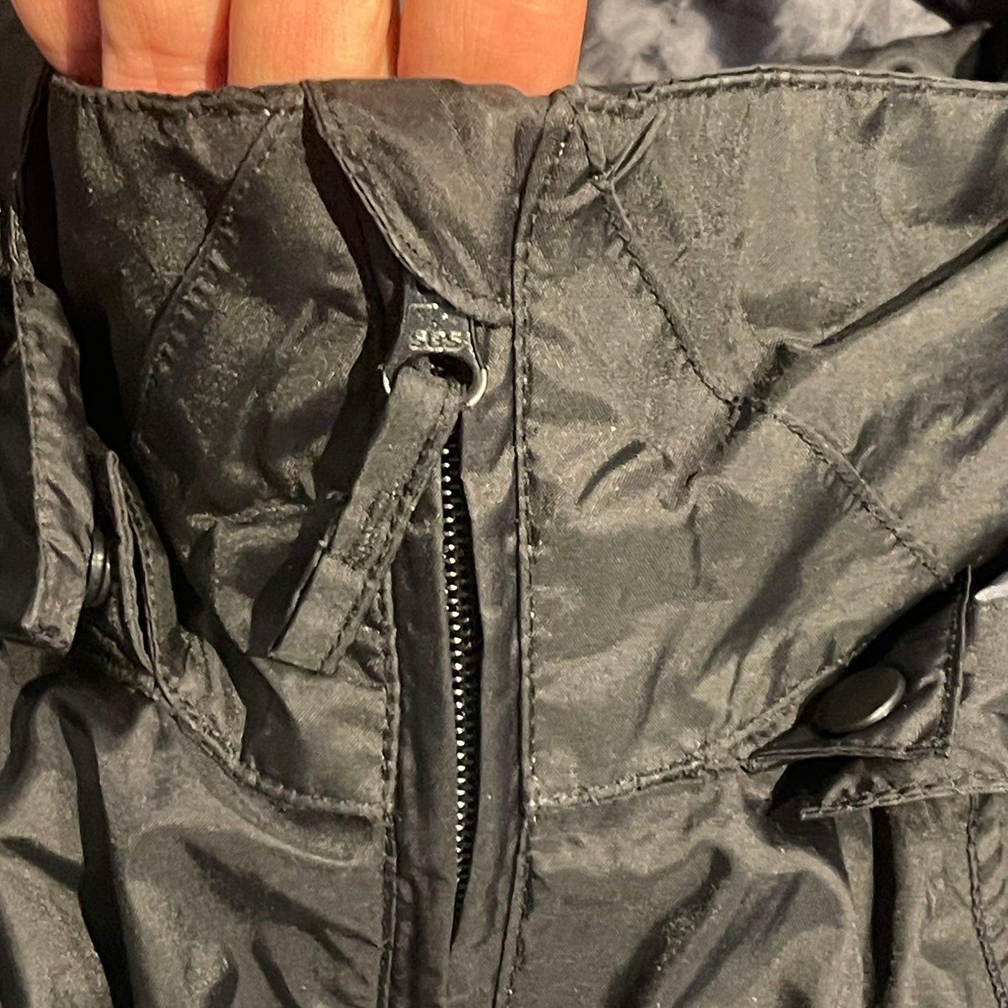 Regen Jacke von Salewa (XS/S Damen) wasser-, winddicht schwarz