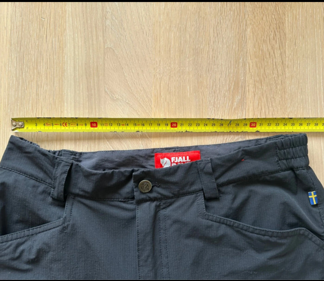 Outdoor Hose Fjällräven (S Damen) wasserabweisend Anthrazit