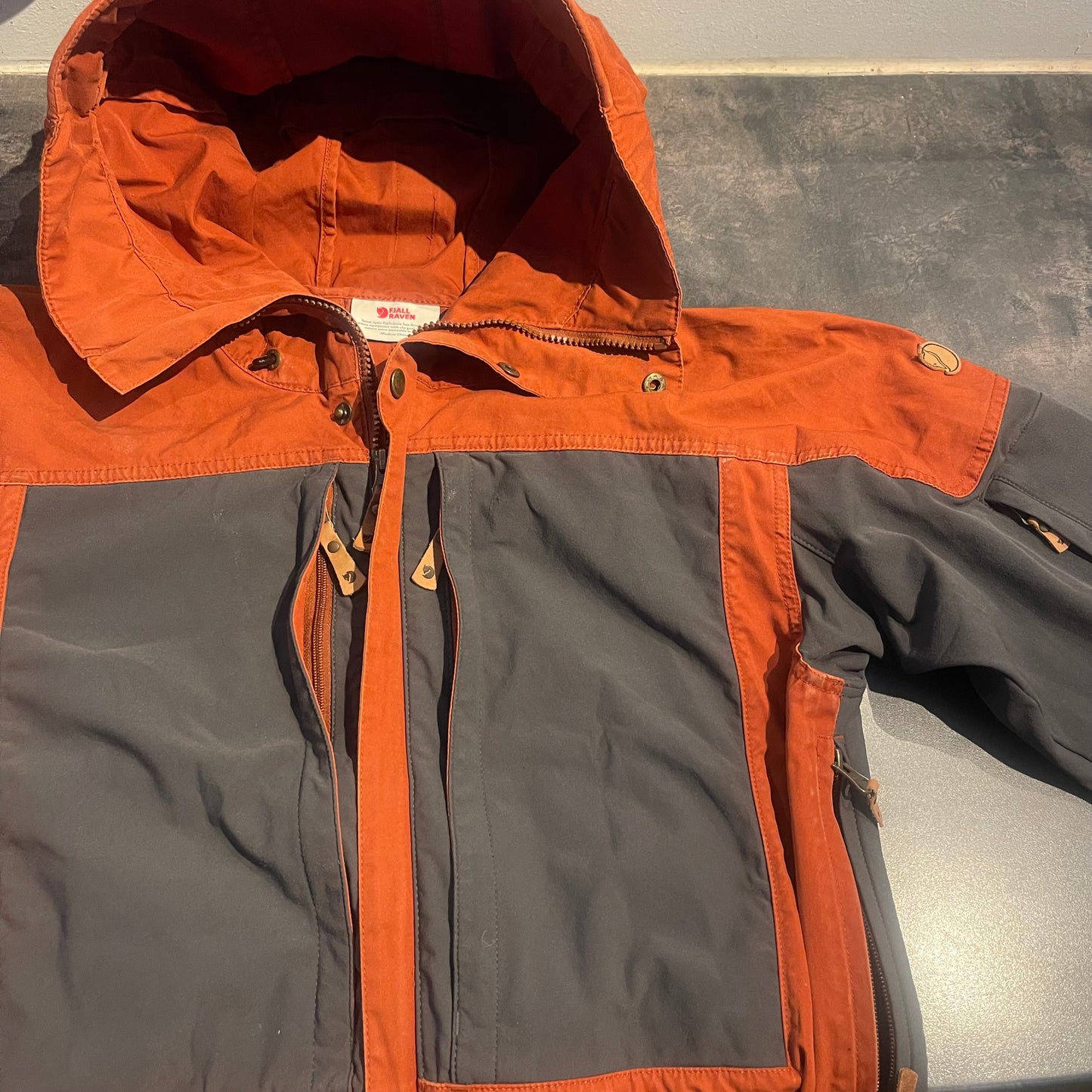 Fjällräven Keb Jacke (M Herren) G-1000 Terrakotta Graphit