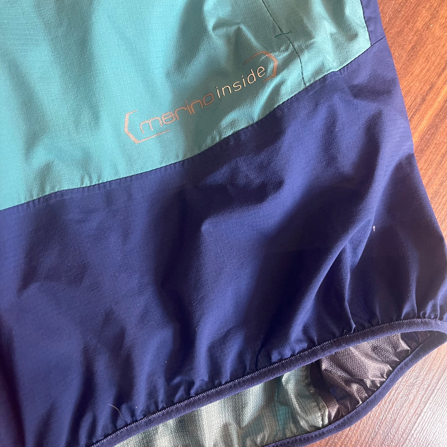 Ultraleichte Regen Jacke Ortovox Merino (M Damen) Hardshell blau