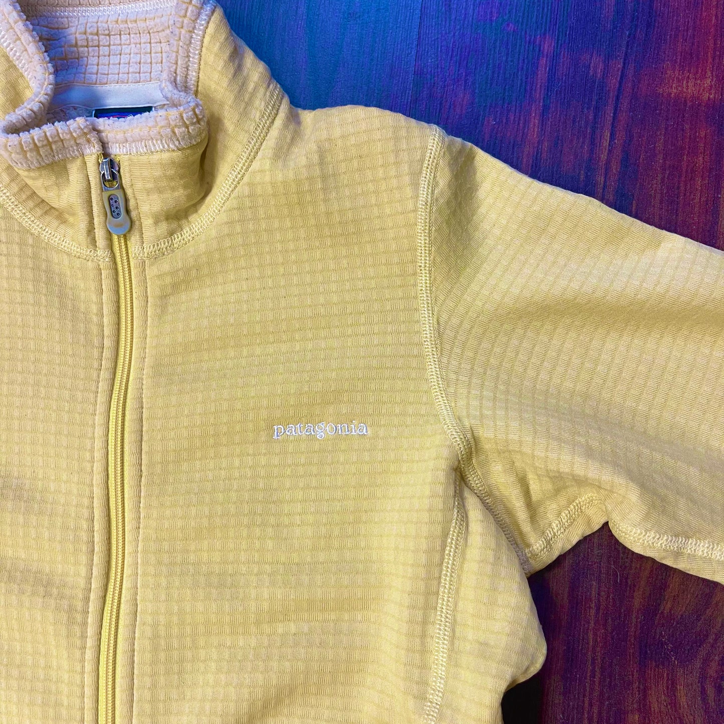 Patagonia Regulator Fleece Jacke R1® Polartec (S Damen) gelb