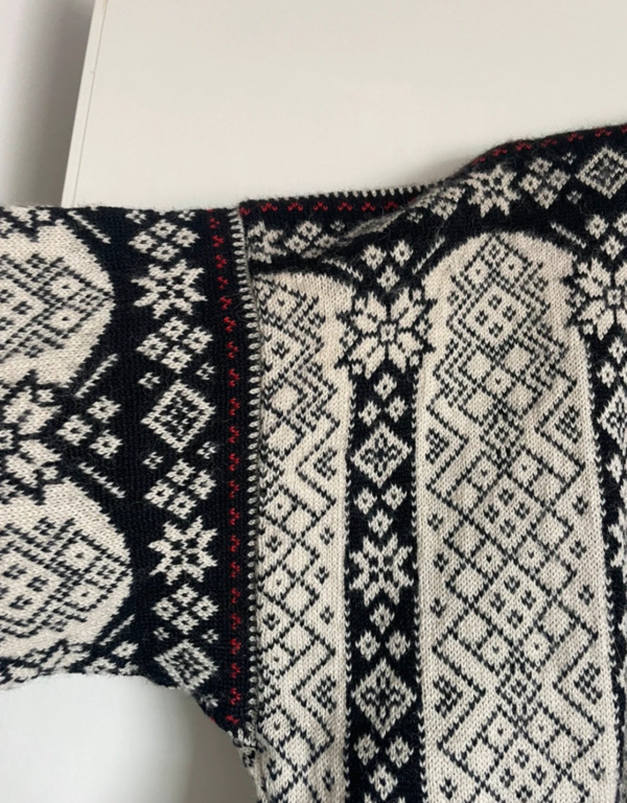 Strick Pullover von Dale of Norway (XL /XXL) schwarz weiß