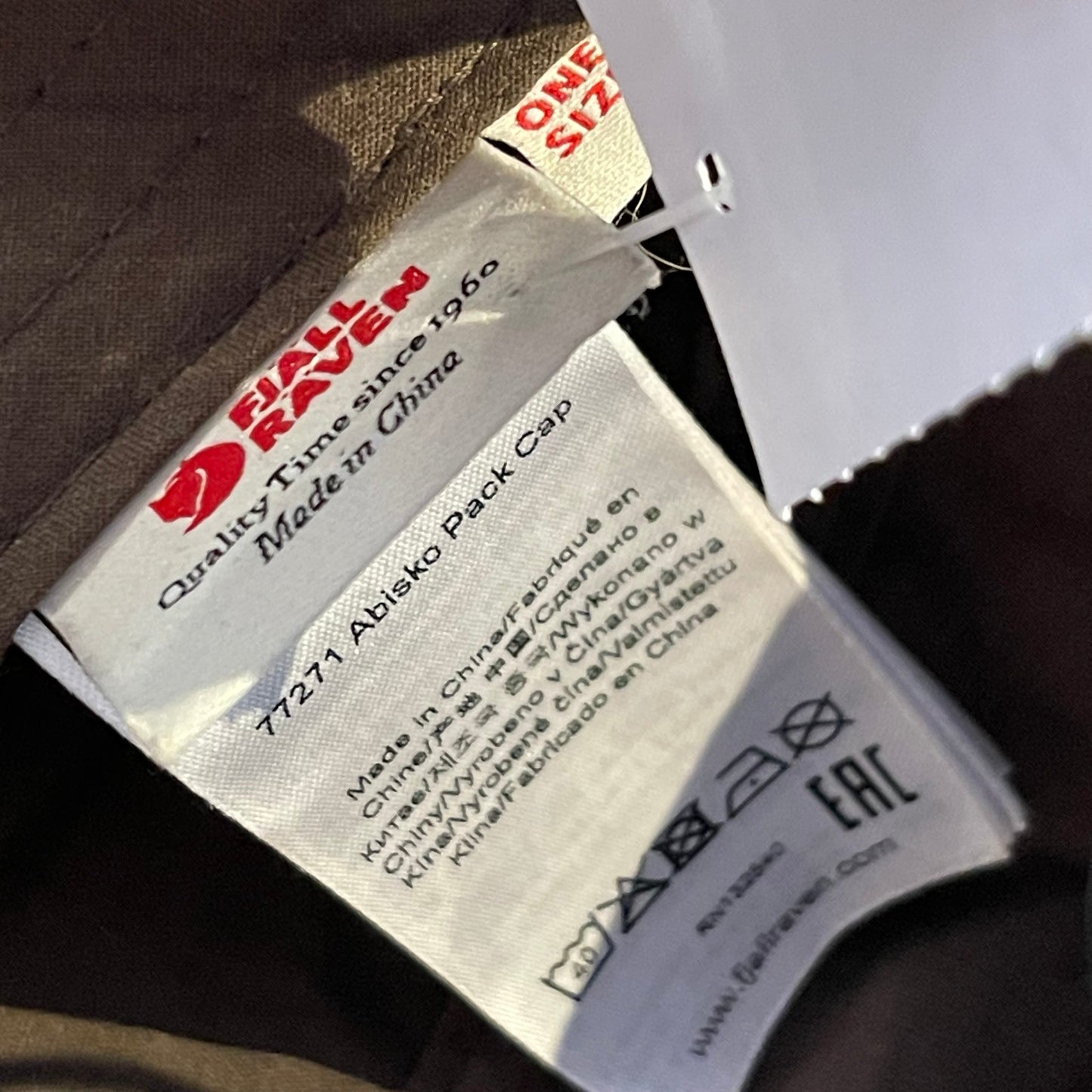 Wander Kappe von Fjällräven braun Einheitsgröße