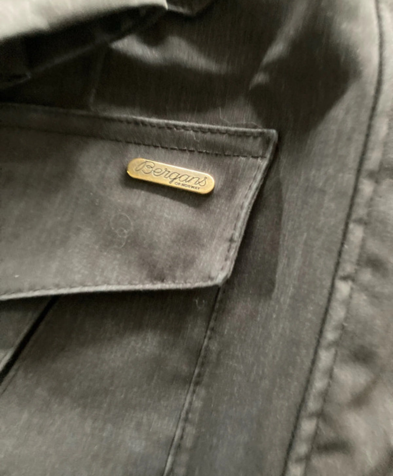 Parka von Bergans Regenmantel gefüttert (S Damen) in Graphit