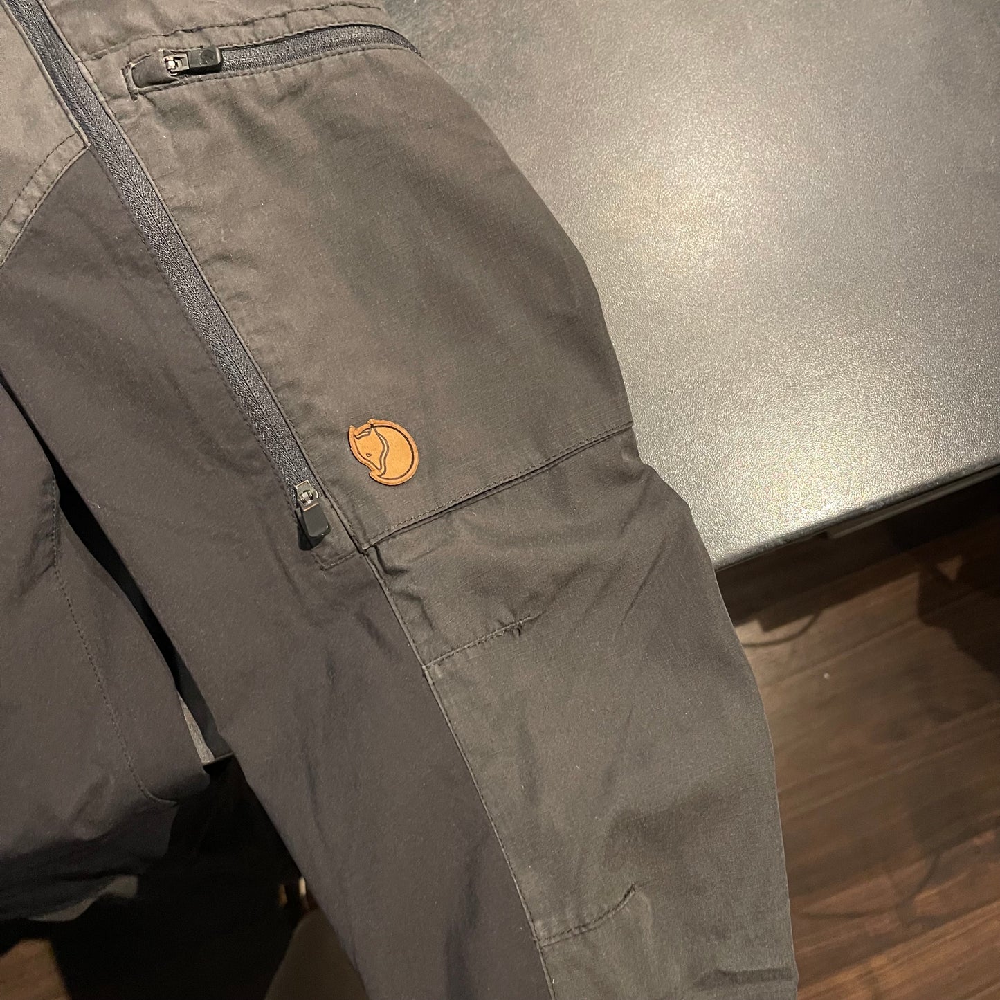 Trekking Hose Fjällräven (S Damen) wasserabweisend schwarz grau