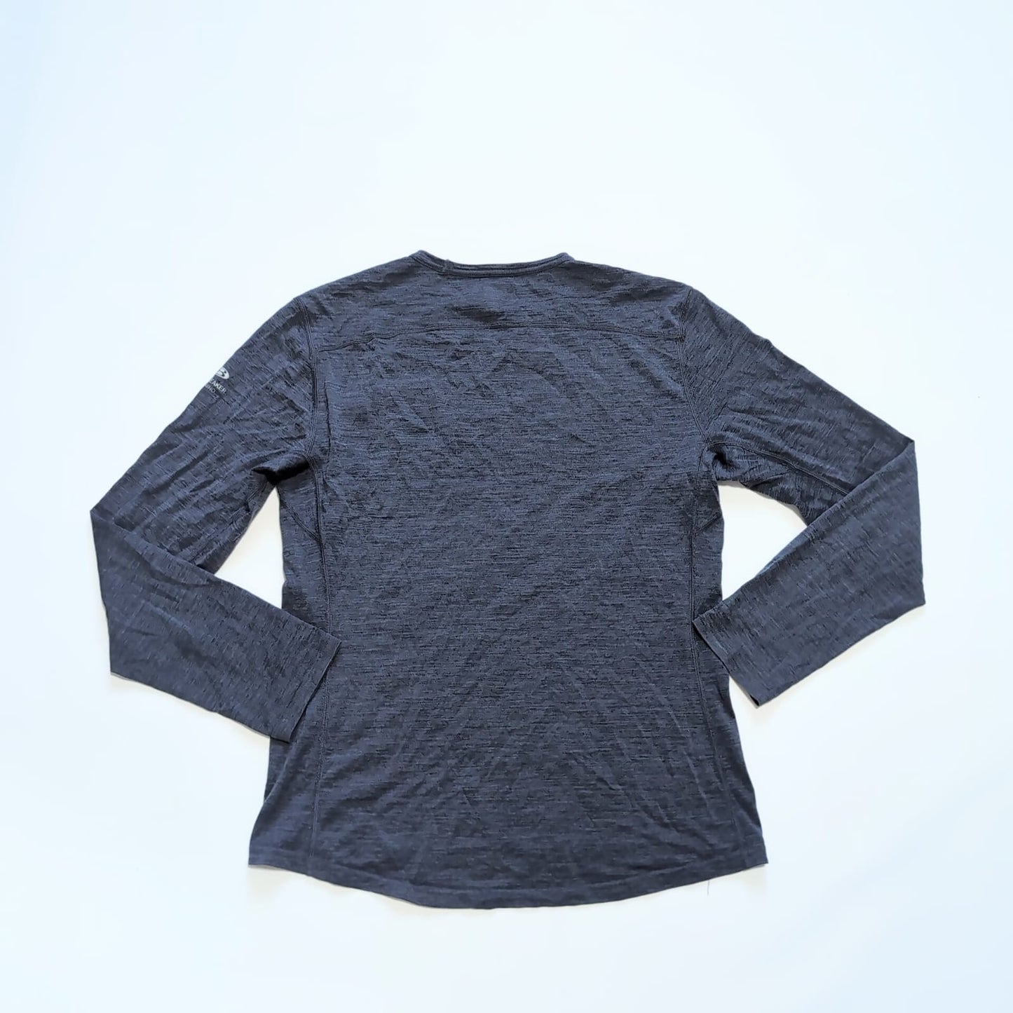 Longsleeve Icebreaker (M HERREN) Merino 200 dunkelblau Brustprint
