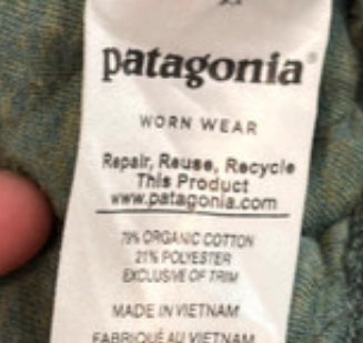 Patagonia Pullover (L Herren) Organic Cotton grün