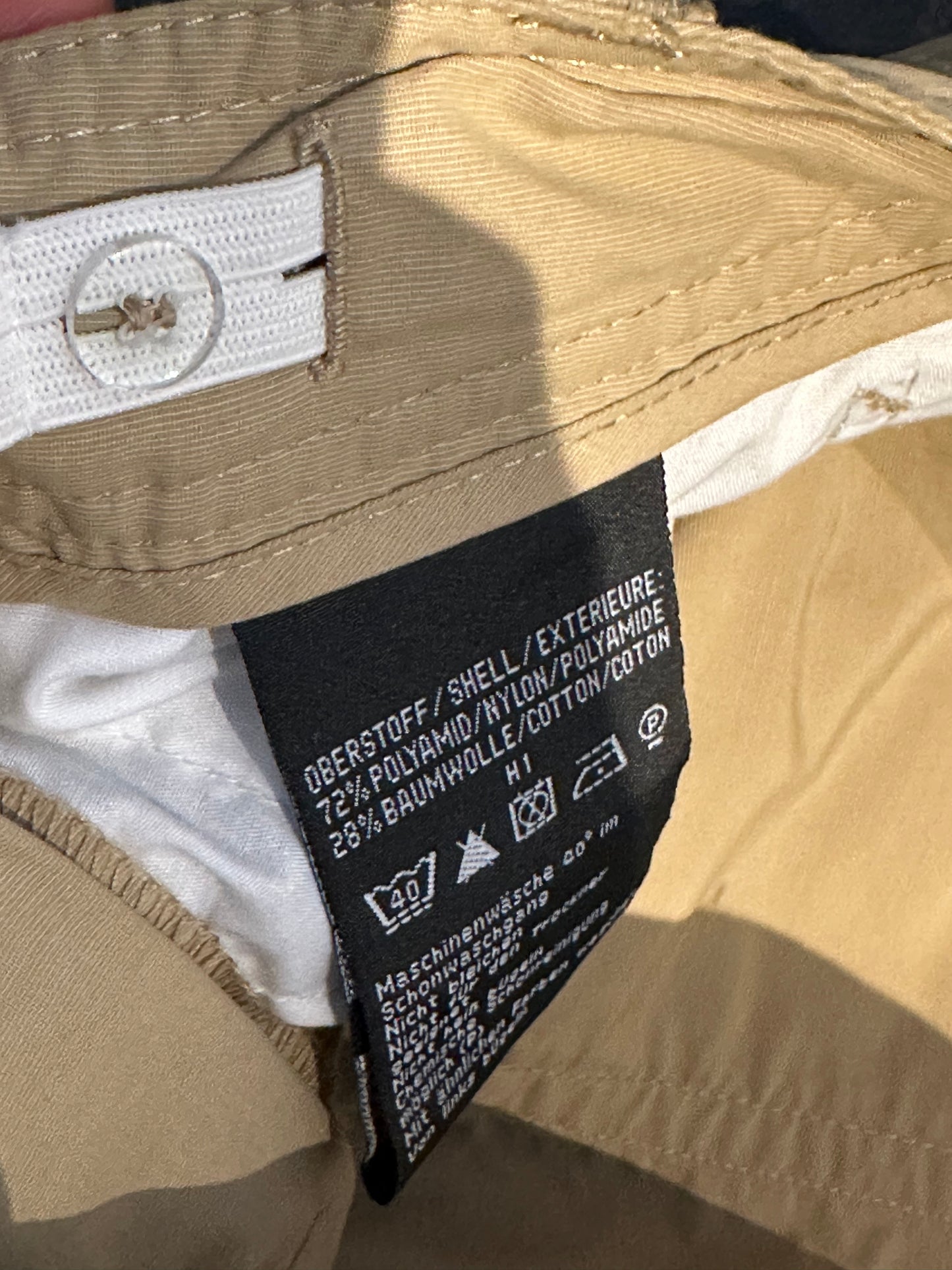 Outdoor Hose von Schöffel (L Damen) 2in1 beige