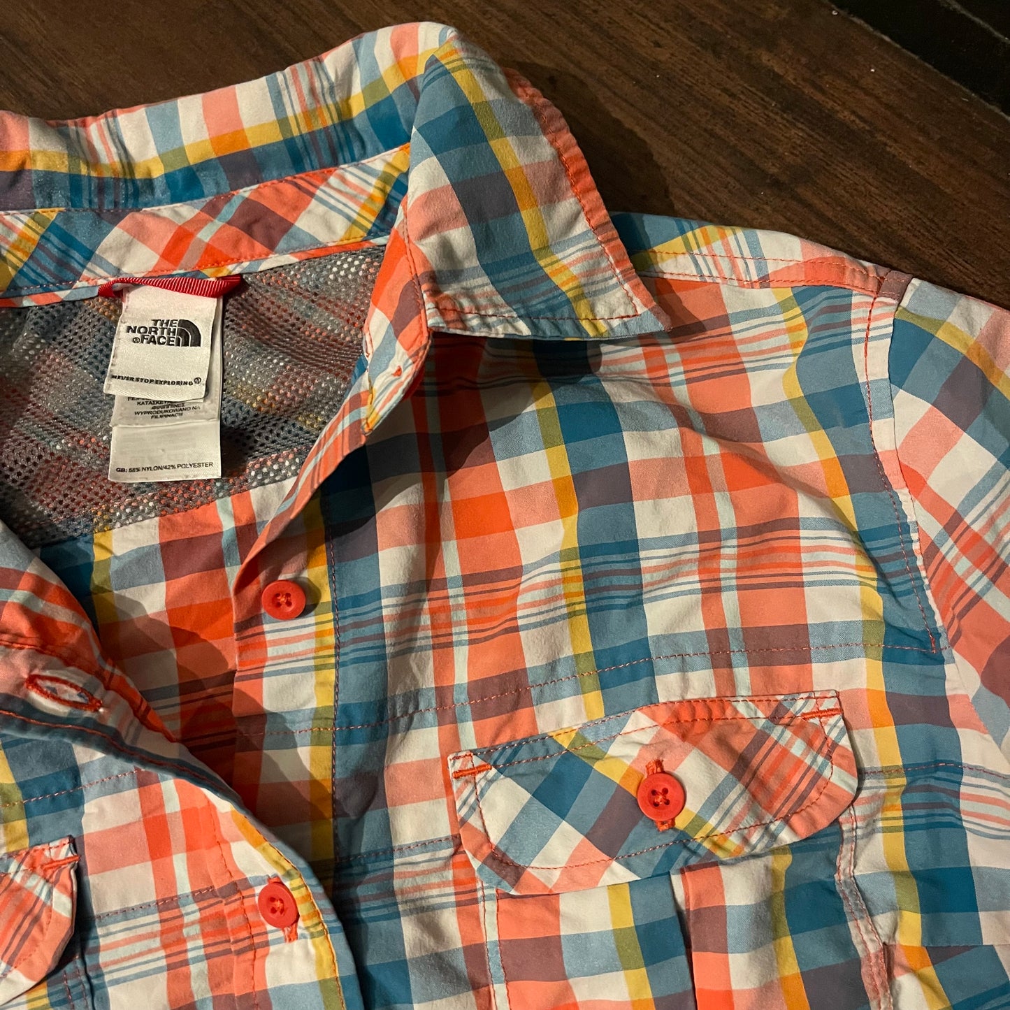 Langarm Hemd The North Face (M Damen) bunt kariert