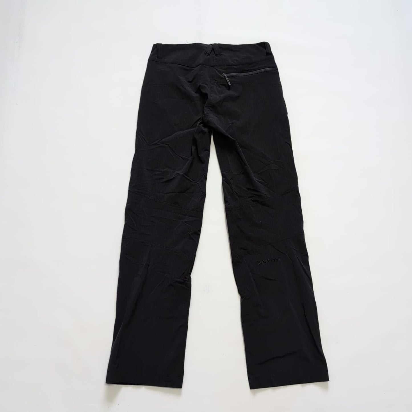 Trekking Hose von Mammut (XS Damen) leichtes Stretch Softshell schwarz - wanderlich.com