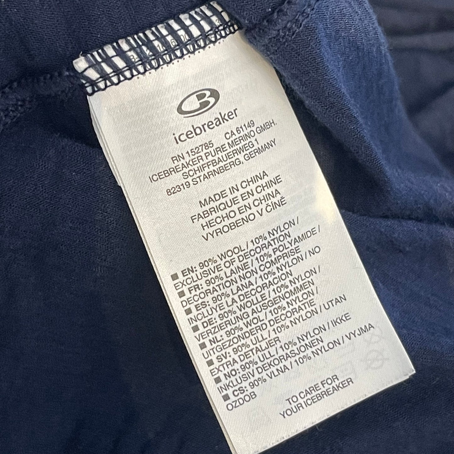 Merino Tank Top von Icebreaker XL dunkelblau