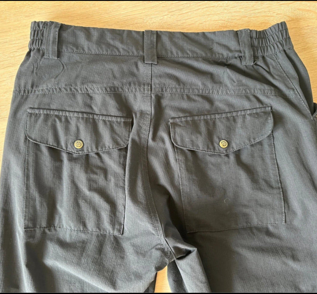 Outdoor Hose Fjällräven (S Damen) wasserabweisend Anthrazit