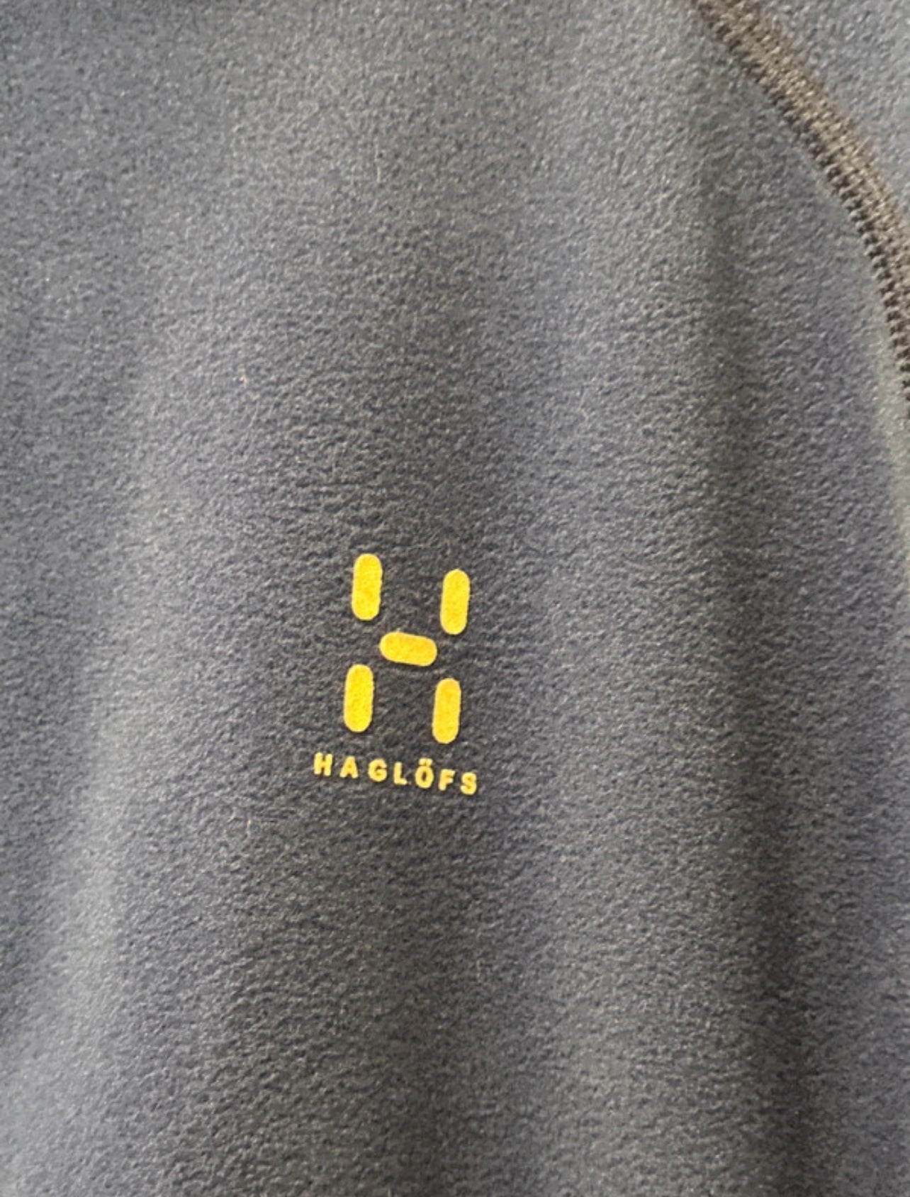 Fleece Jacke von Haglöfs (L Herren) Zipper Sweatshirt blau