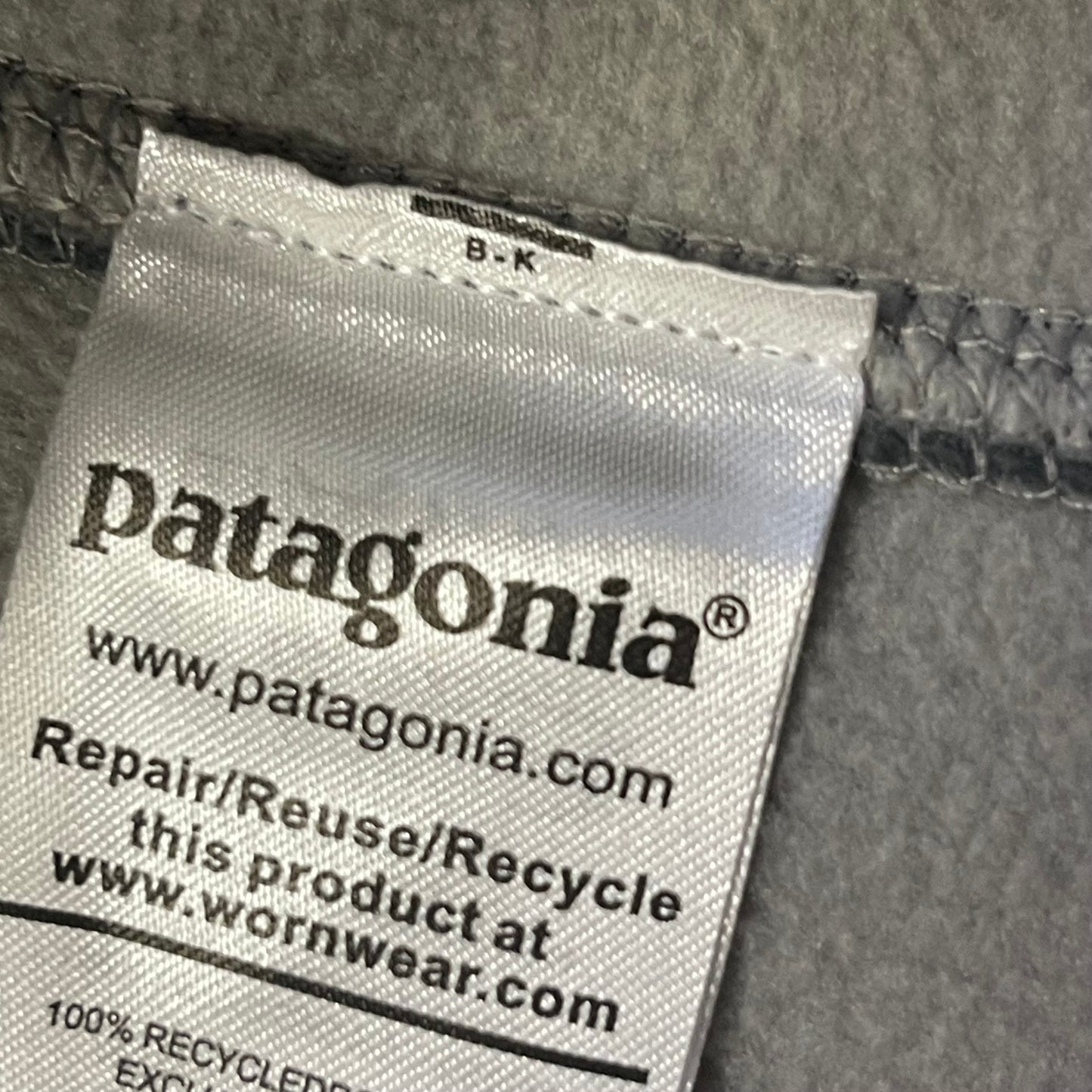 Patagonia Fleece Jacke (L Herren, Unisex) grau extrawarm