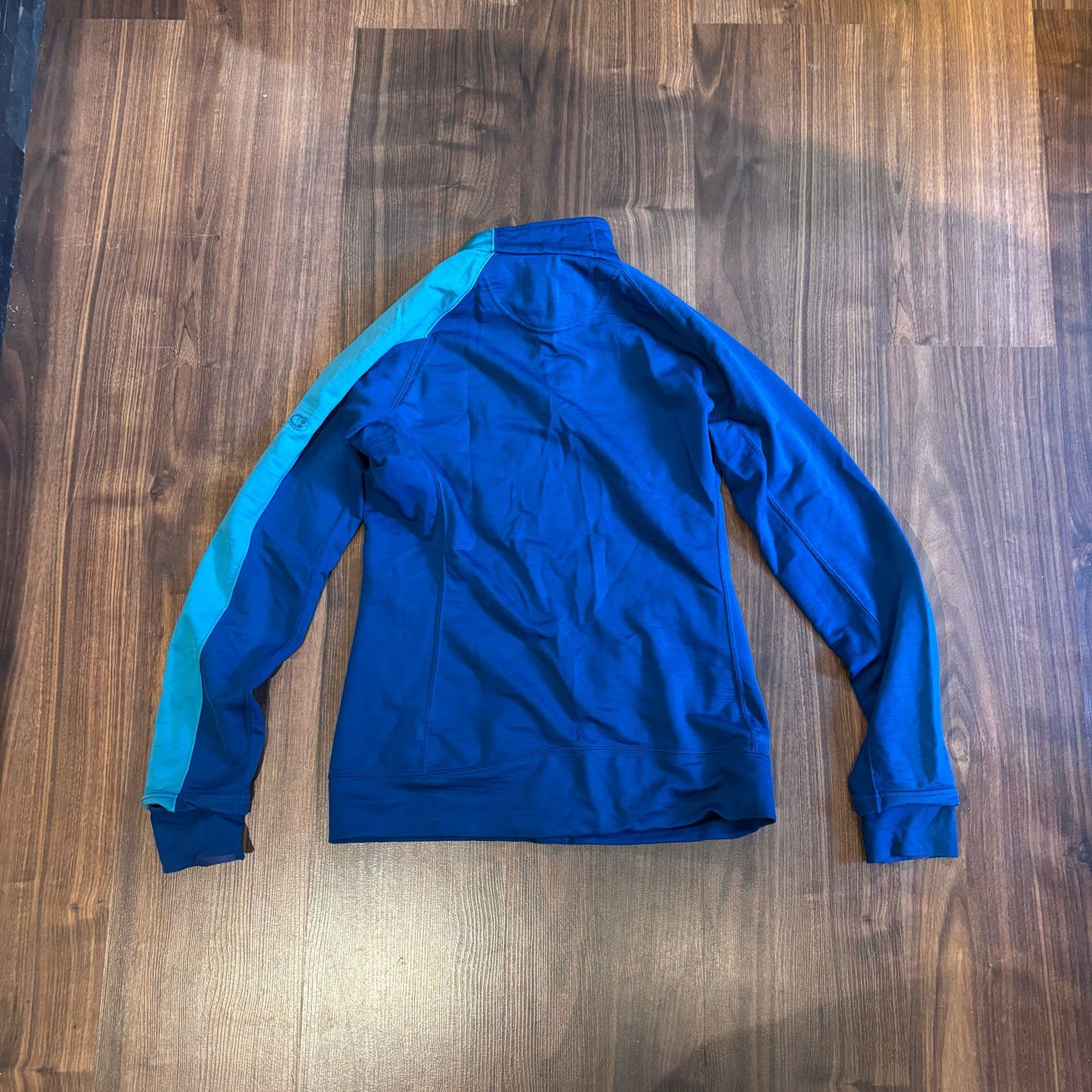 Zip Jacke von Icebreaker 100% Merino 320 (Damen M) blau