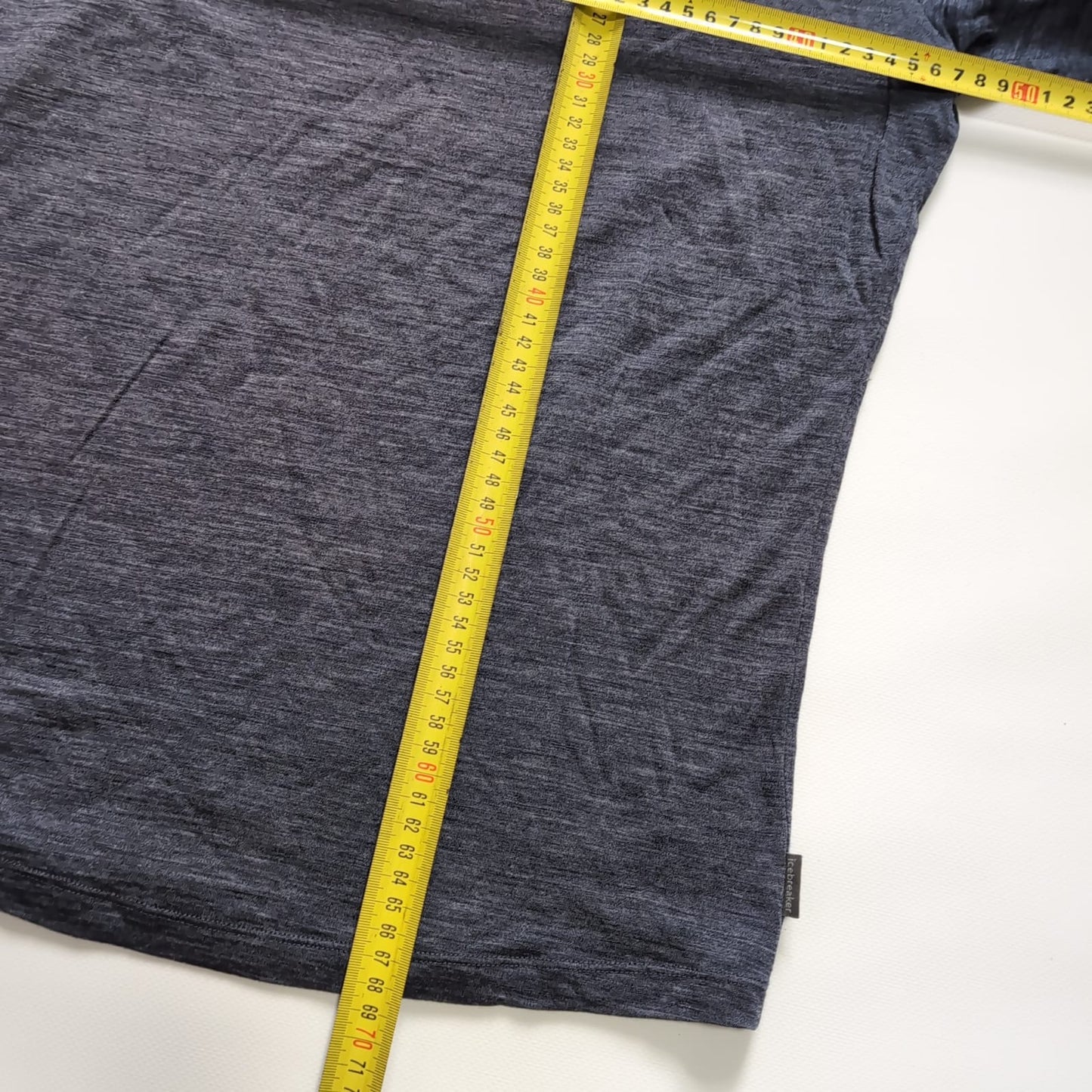 Merino T-Shirt von Icebreaker (S Herren) grau-blau